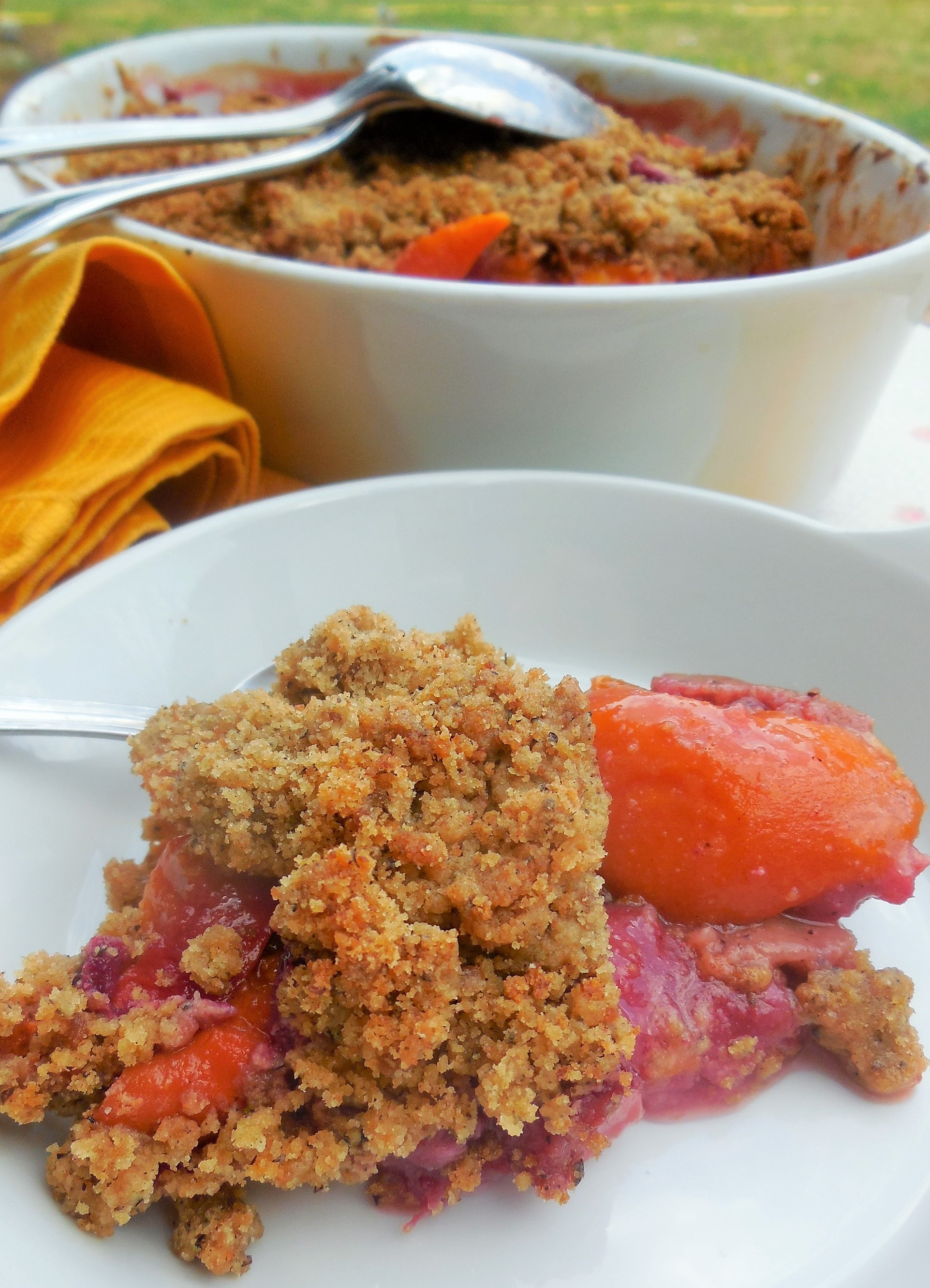 Crumble multi-fruits d’Ă©tĂ©