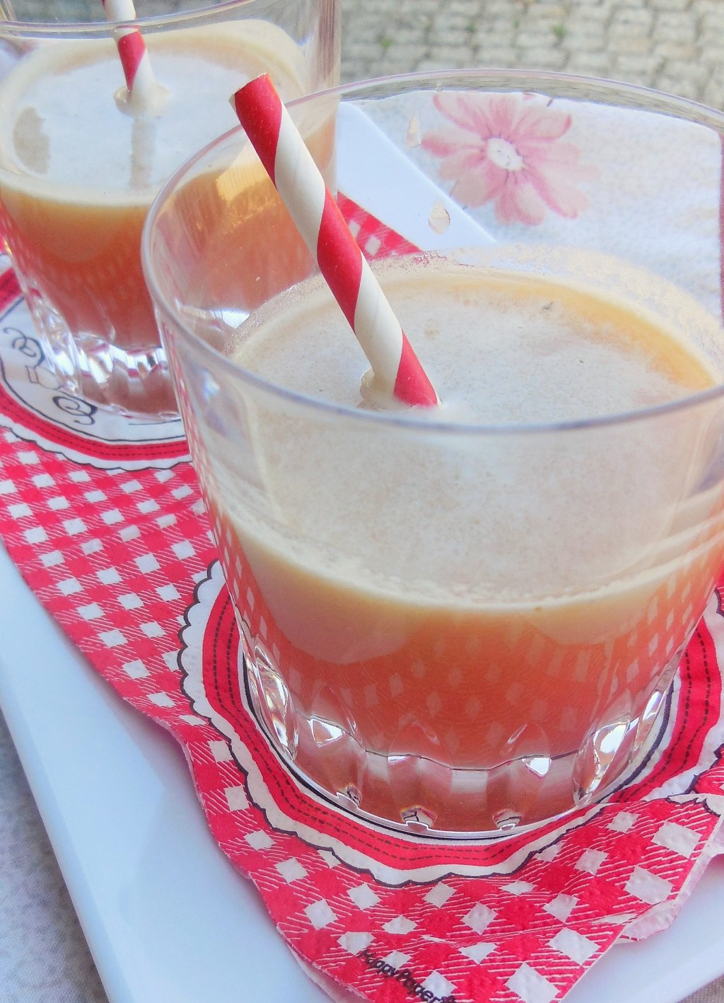 Jus de pomme, concombre et&nbsp;grenade