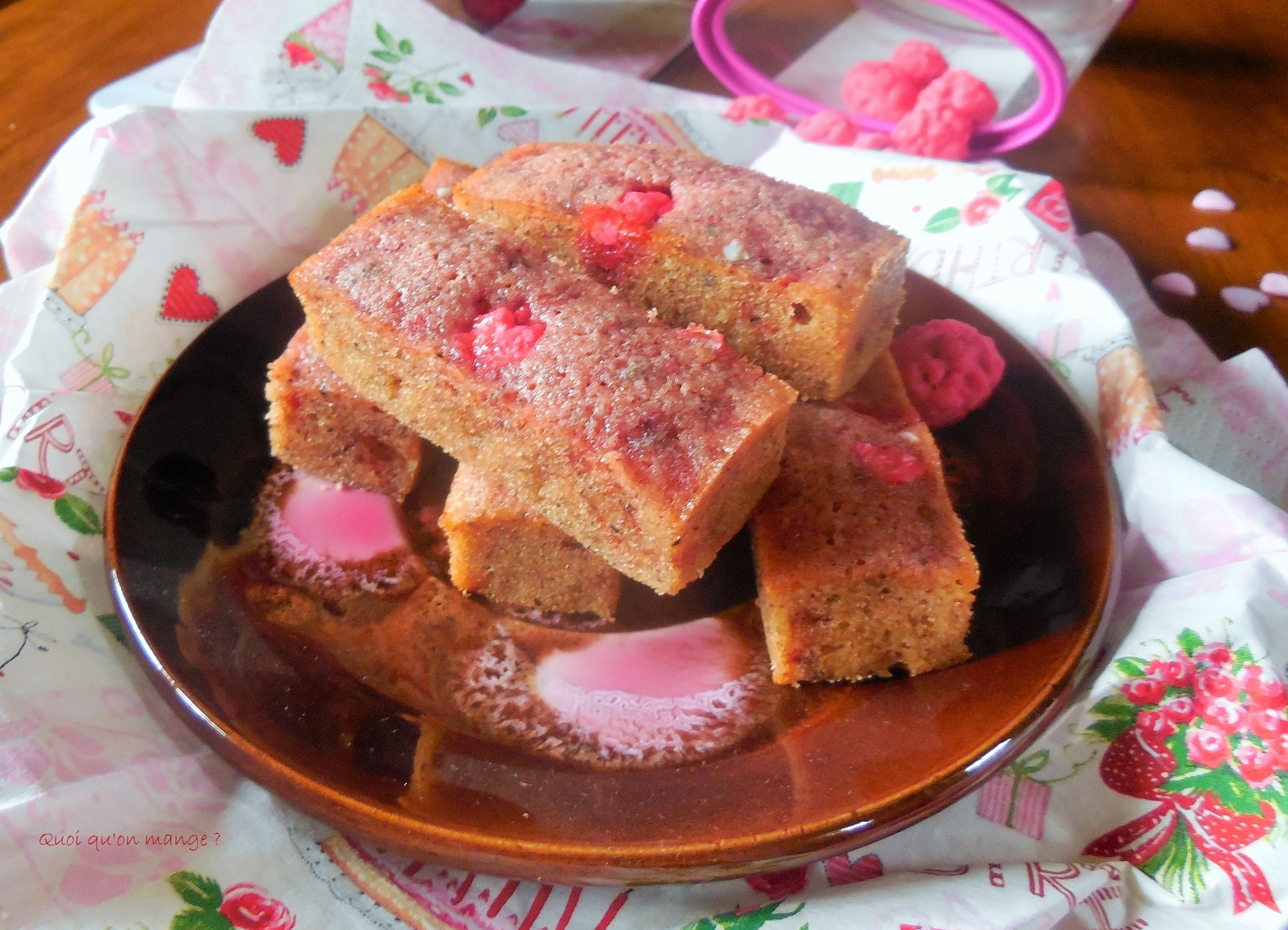 Financiers à la betterave de Ch.&nbsp;Felder