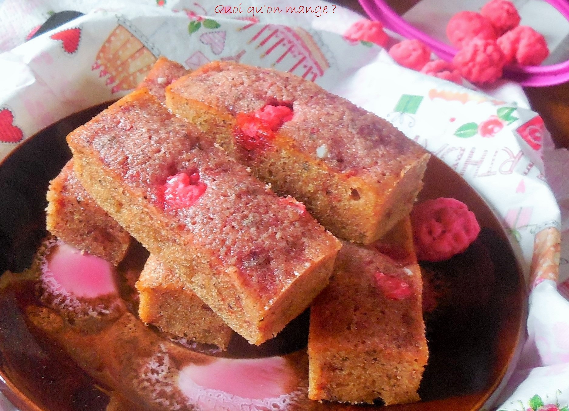 Financiers à la betterave