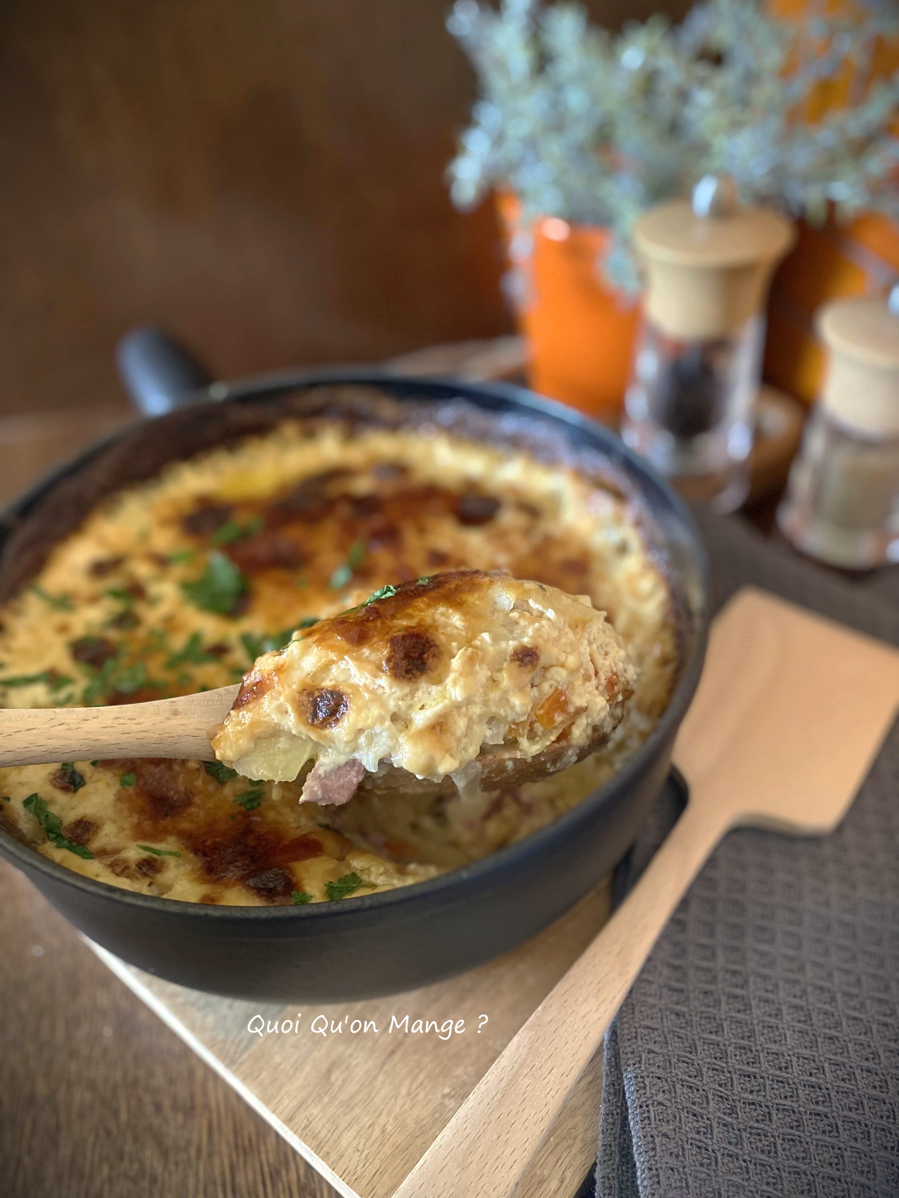 Lasagne de Pommes de Terre au Jambon