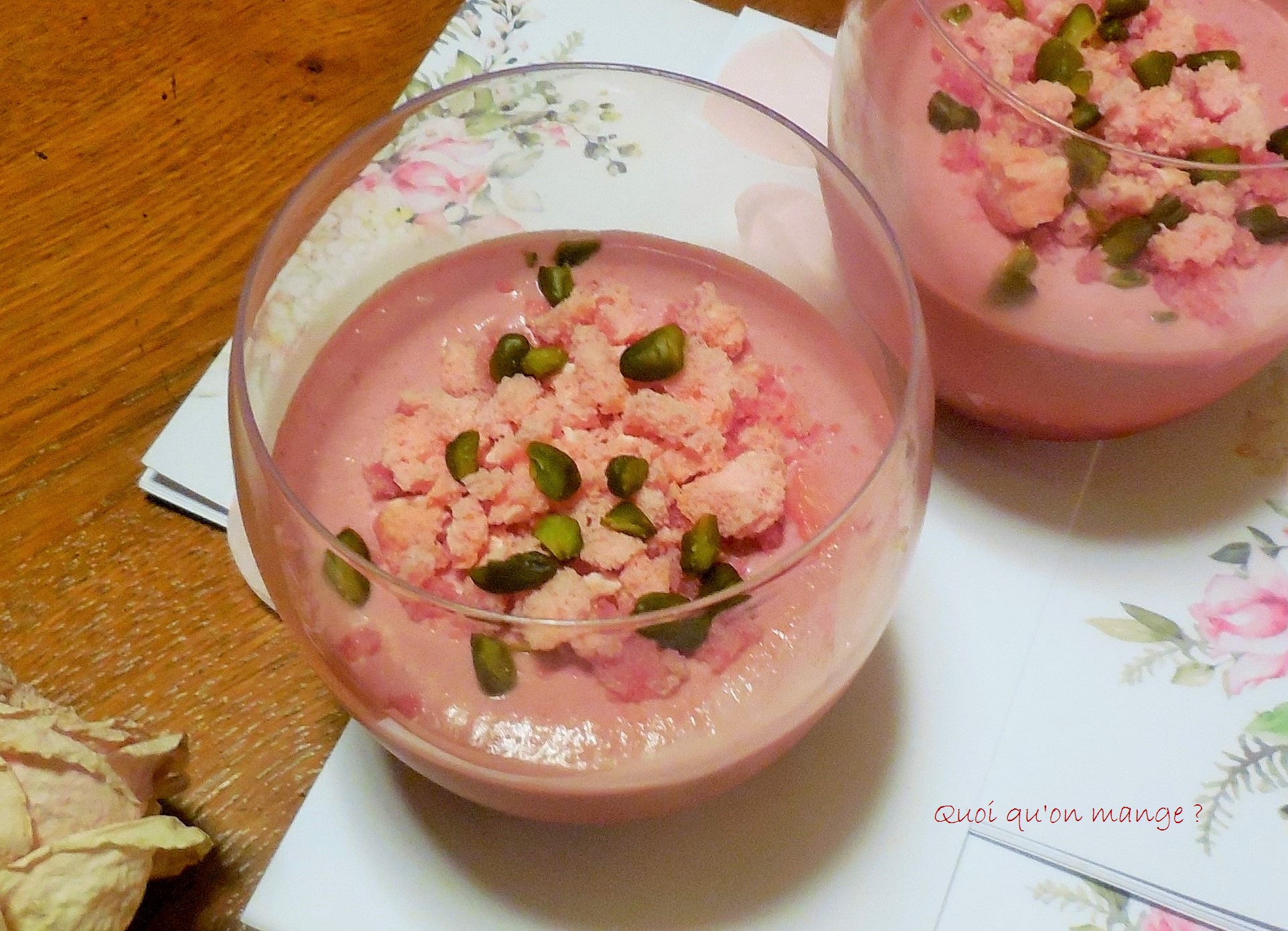 Mousse de framboises aux saveurs&nbsp;orientales