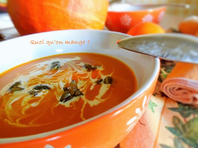 Soupe de potimarron de Y. Ottolenghi