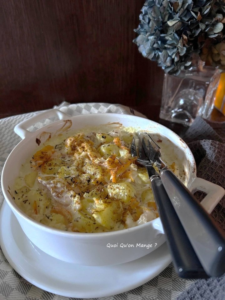 Haddock é Pommes de Terre à la Crème
