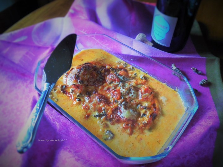 Jambon d&rsquo;York gratiné