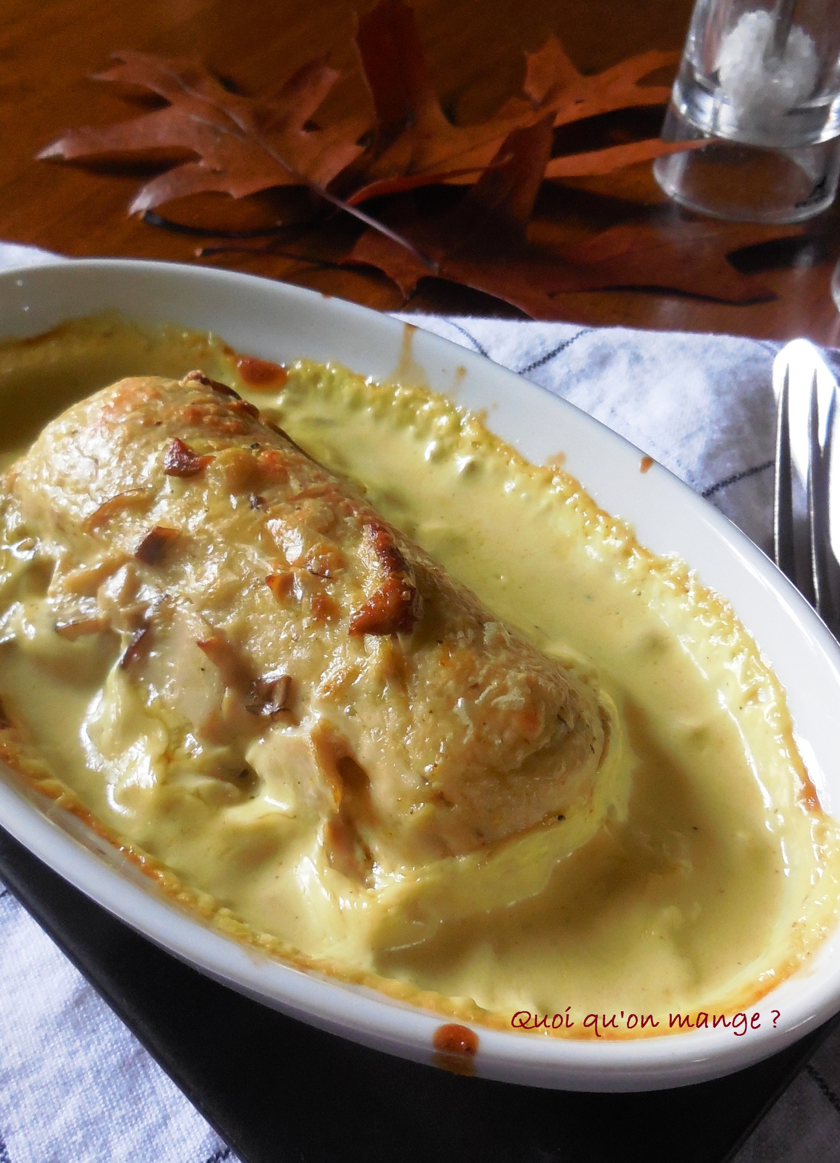 Quenelles aux cèpes des bois
