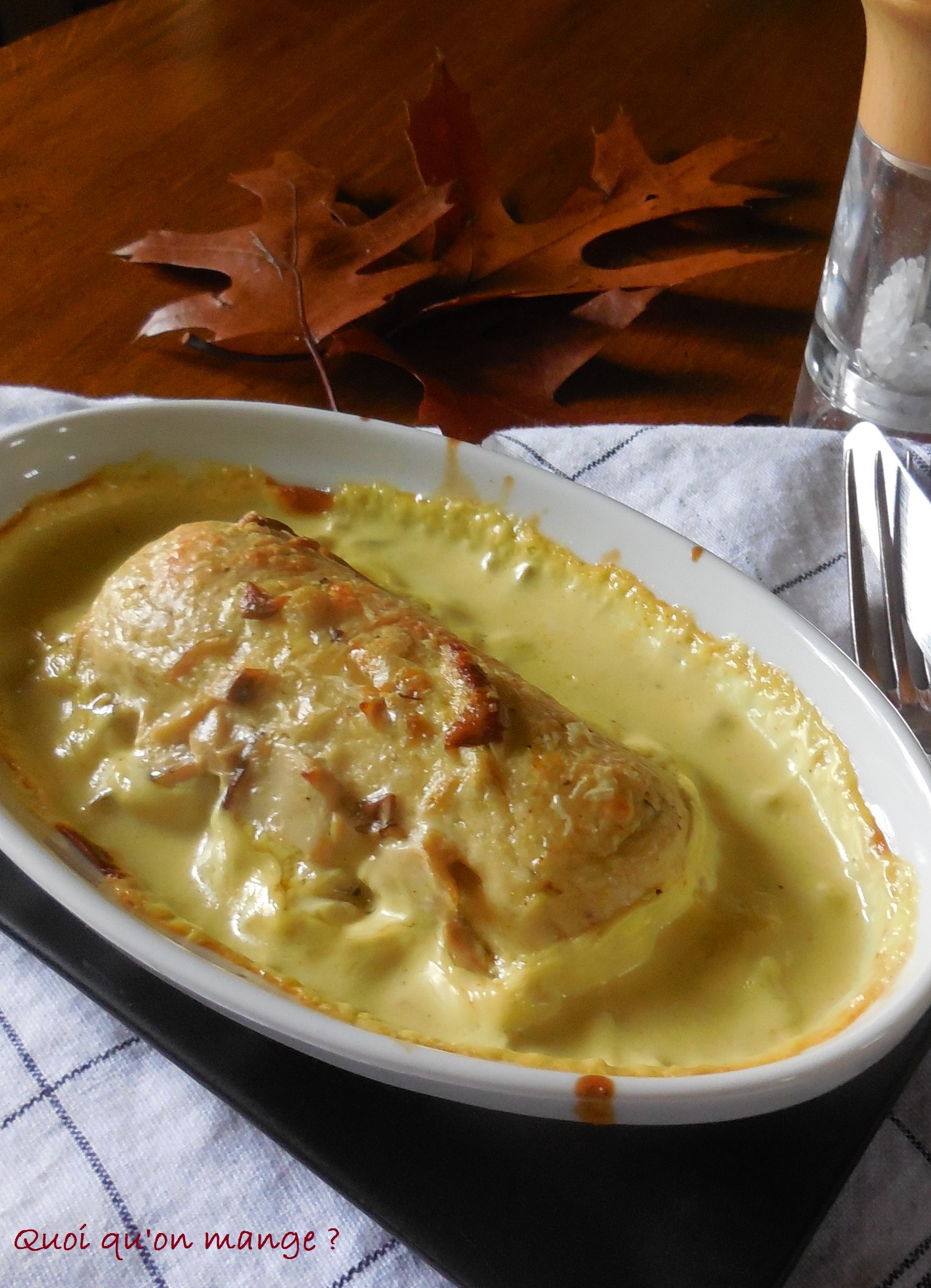 Quenelles aux cèpes des bois