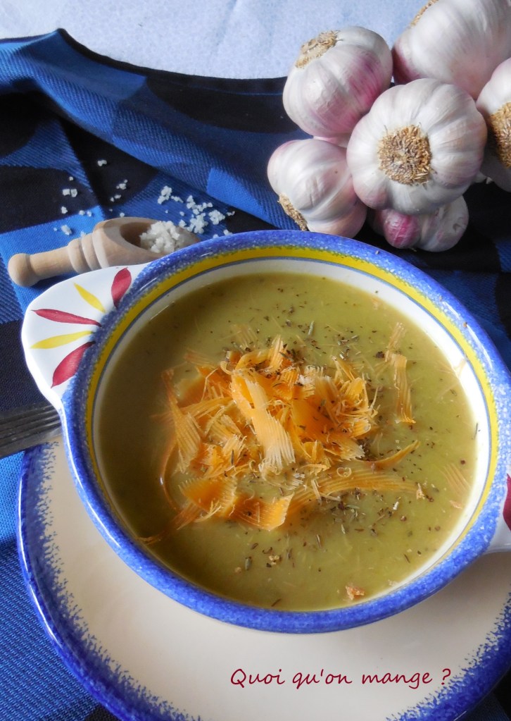Soupe Poireaux Crème d'Ail