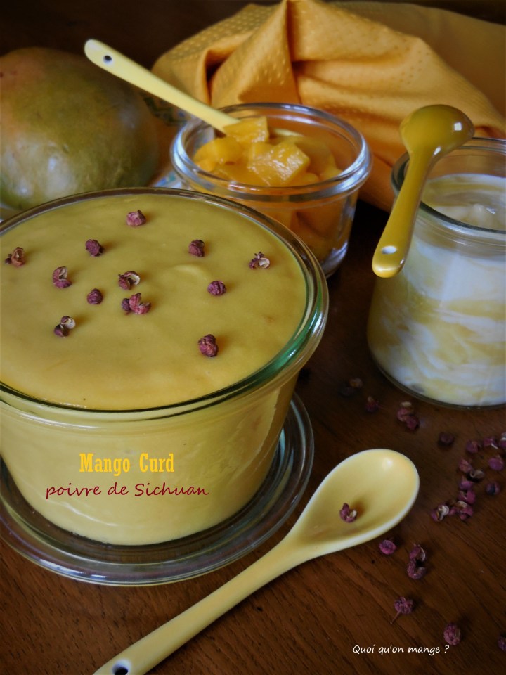 Mango Curd au poivre du&nbsp;Setchuan