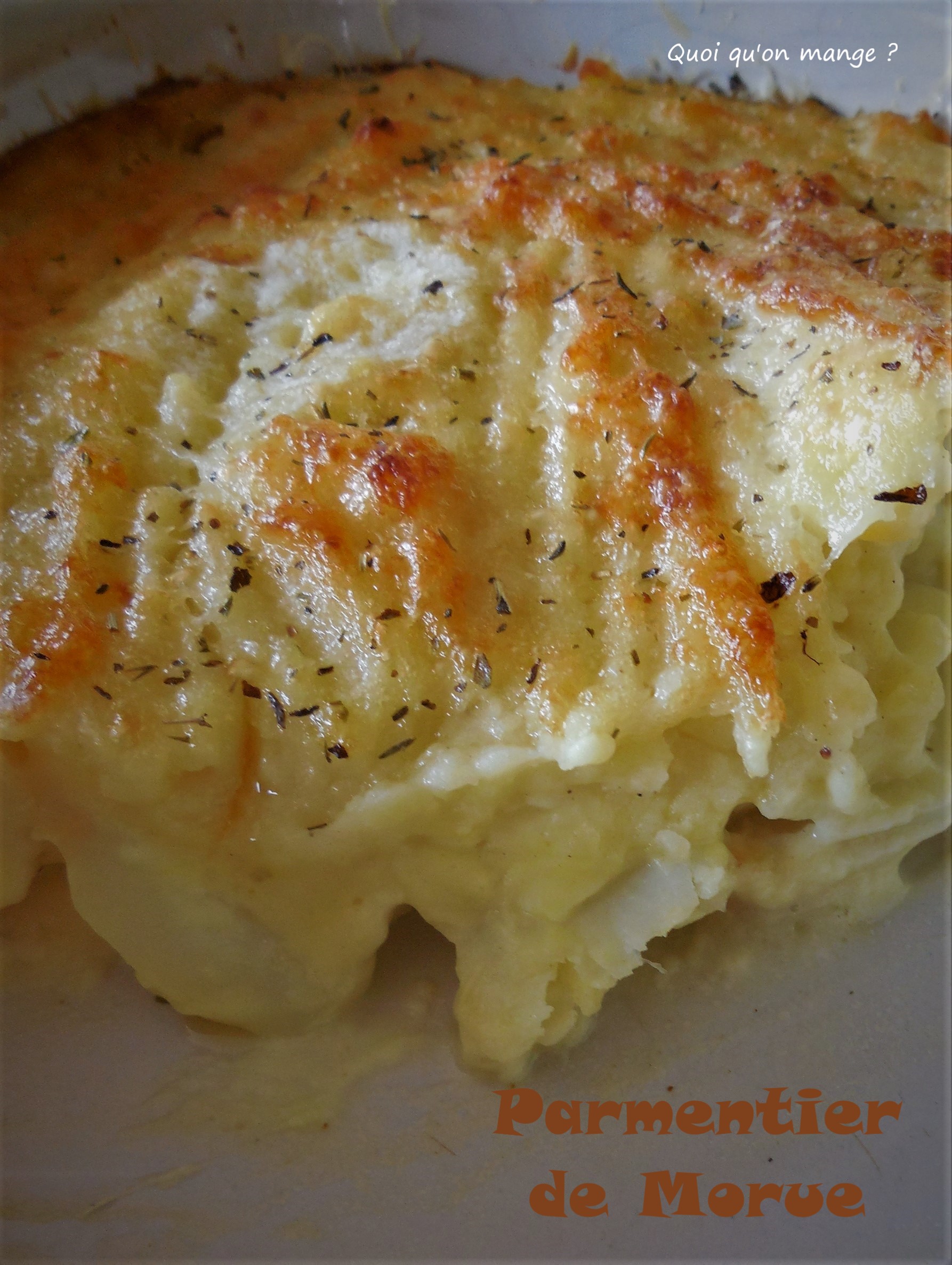 Parmentier de morue