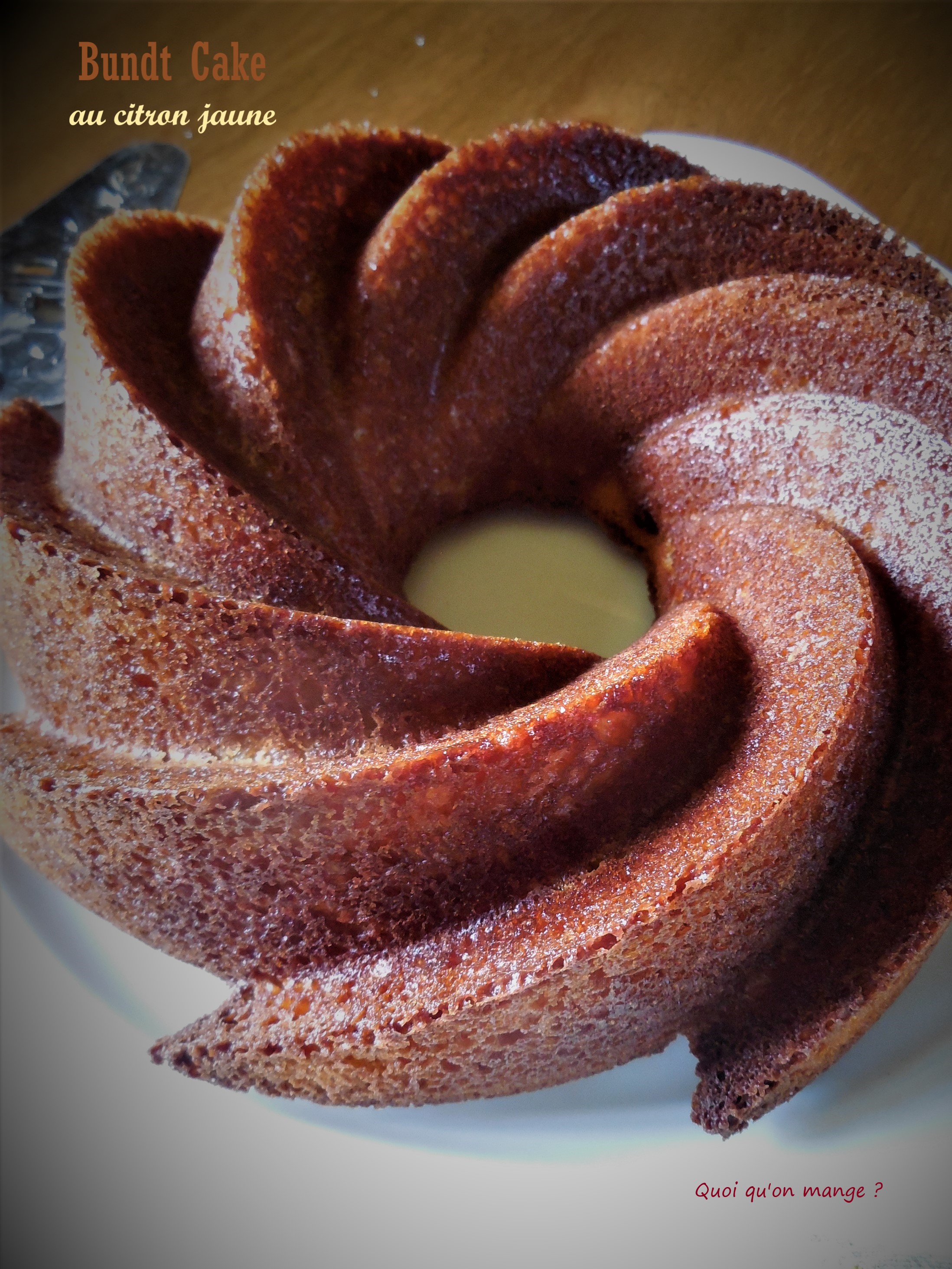 Bundt Cake au citron