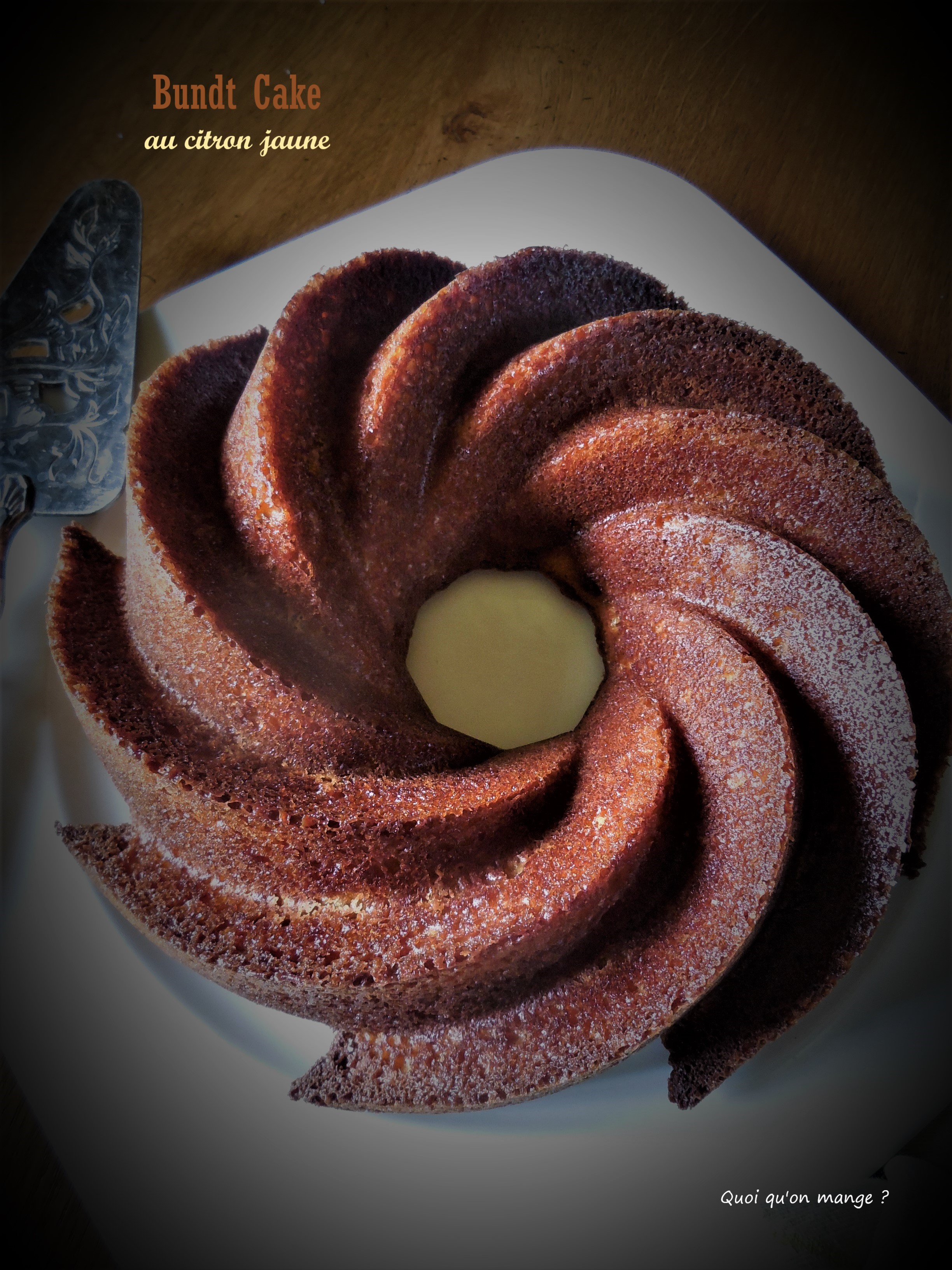 Bundt Cake au citron