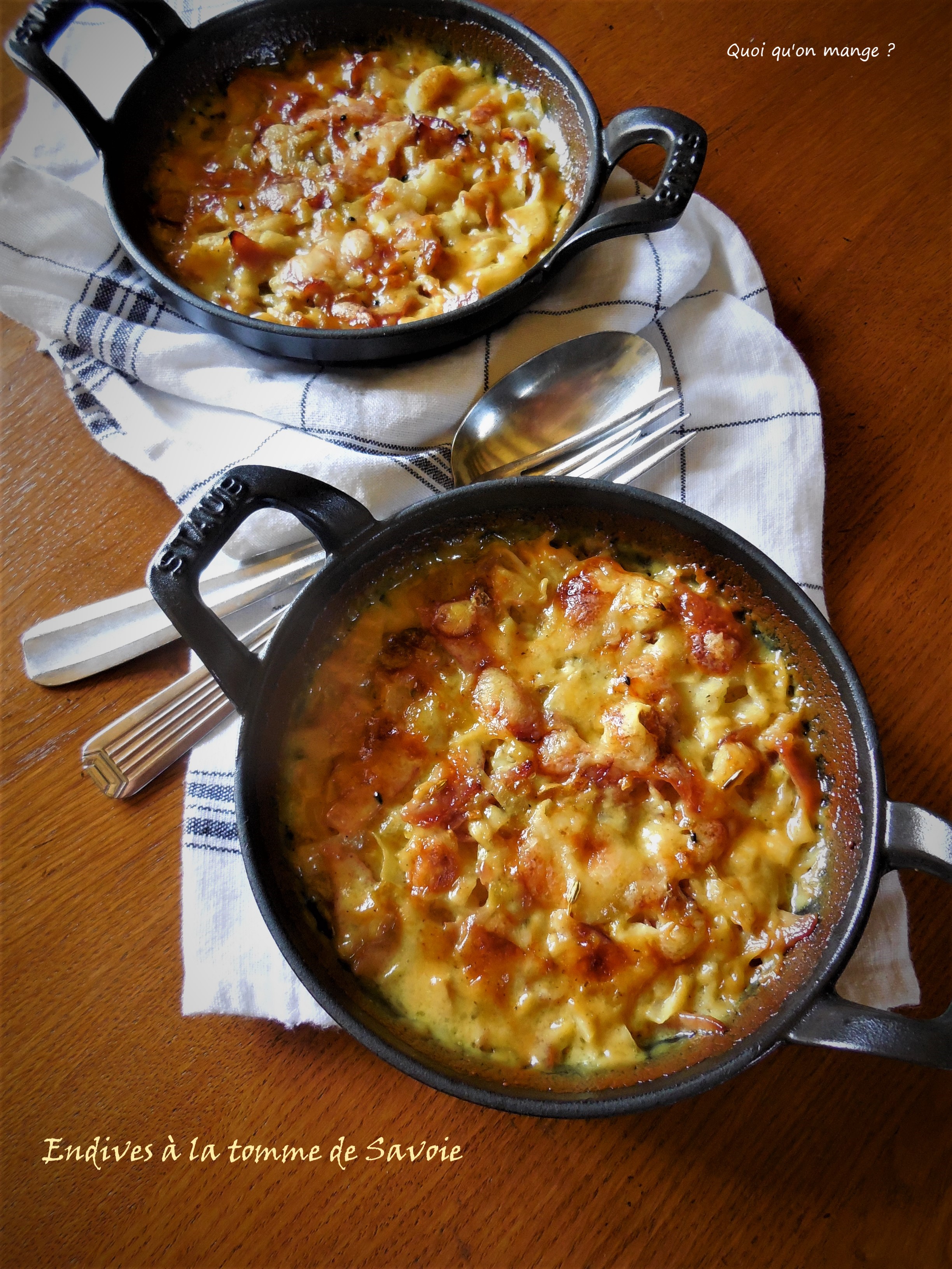 Endives à la tomme de Savoie