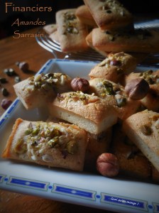 Financiers aux amandes saveur sarrasin