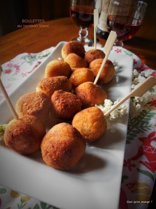 Boulettes au jambon&nbsp;blanc
