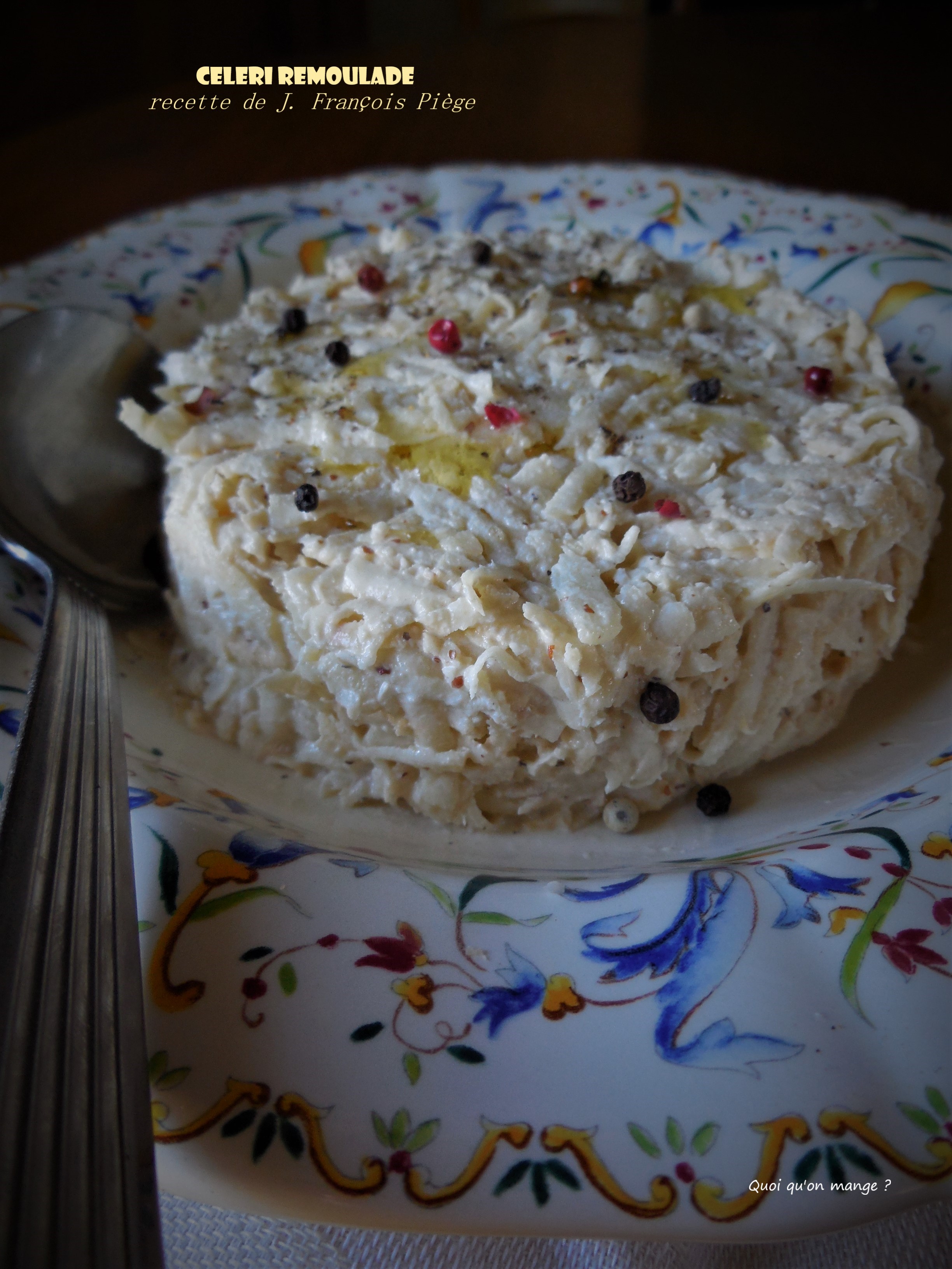 Céleri rémoulade de J. François Piège