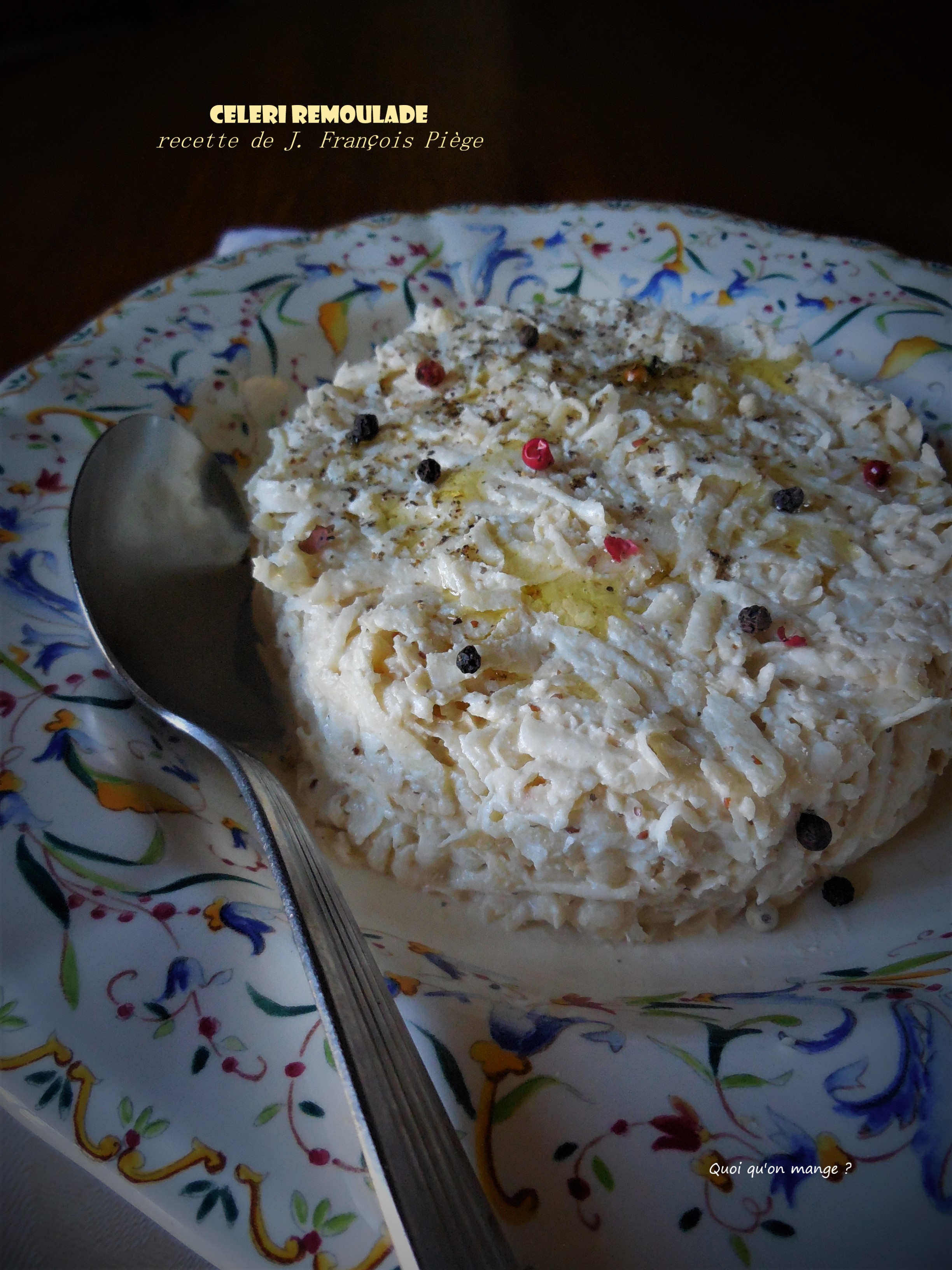 Céleri rémoulade de J. François Piège