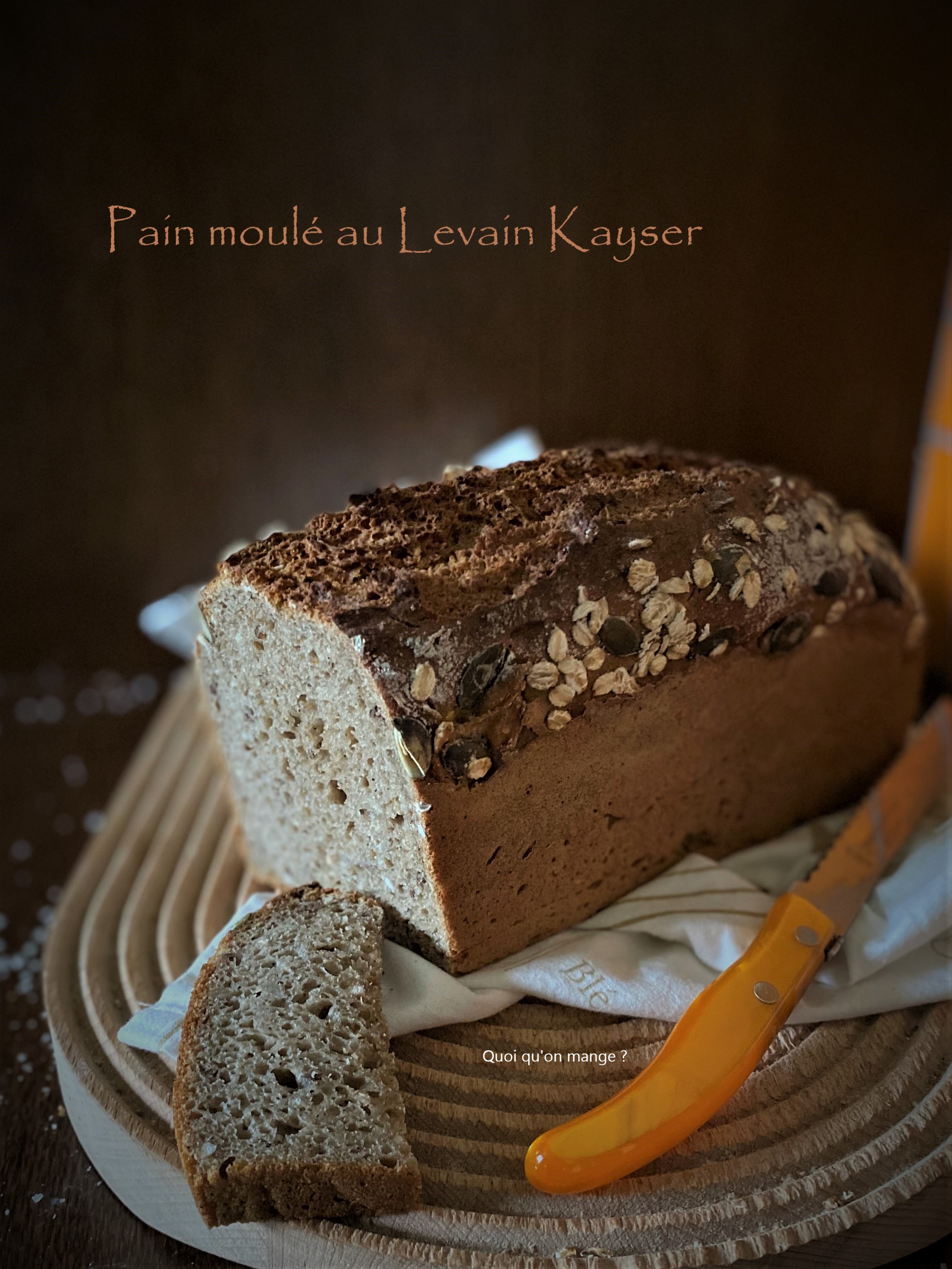 Pain moulé au levain Kayser