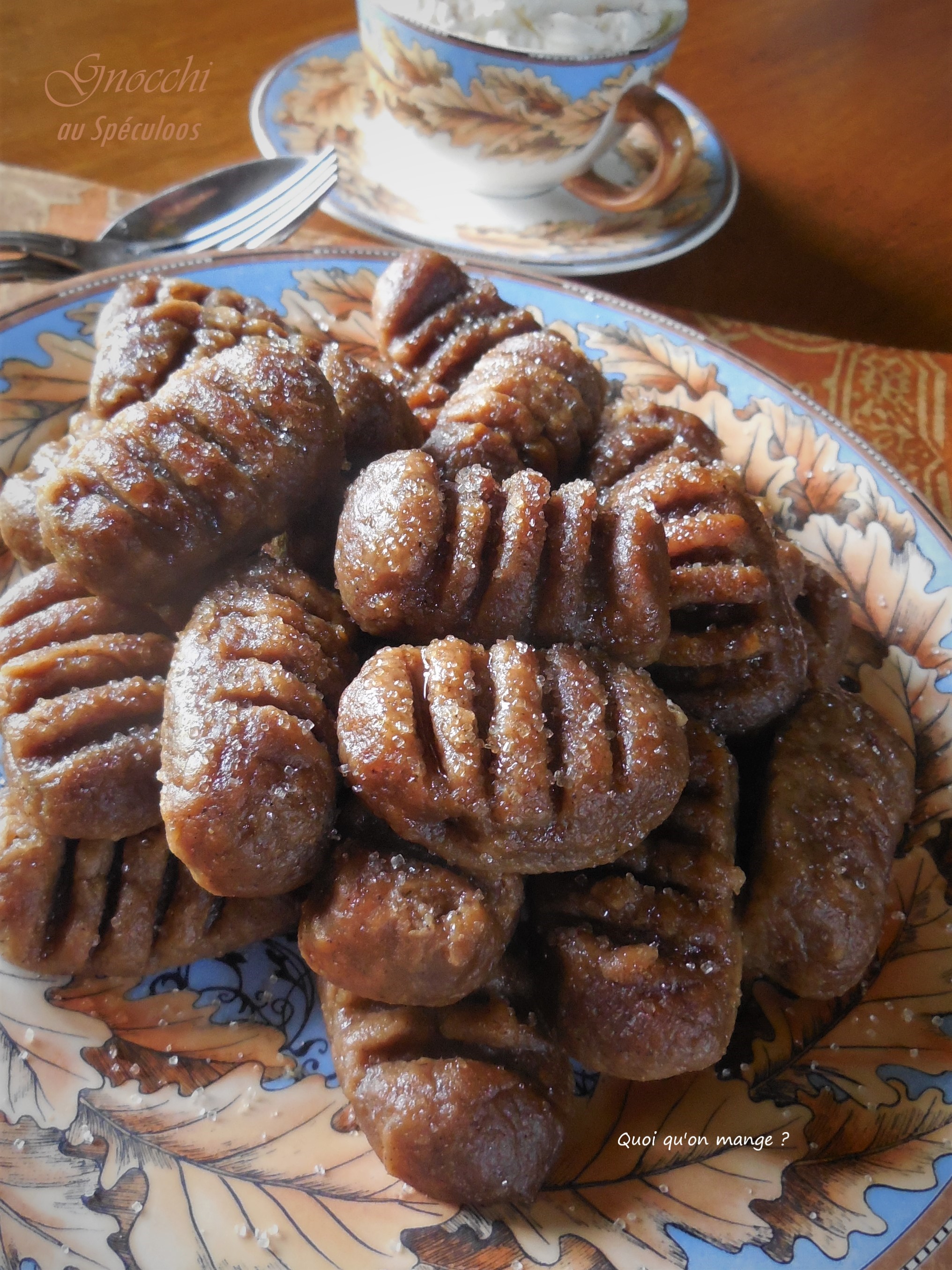Gnocchi au Spéculoos