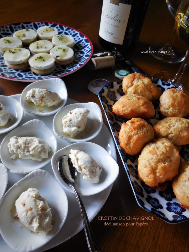 Crottin de Chavignol, déclinaison pour l'apéro