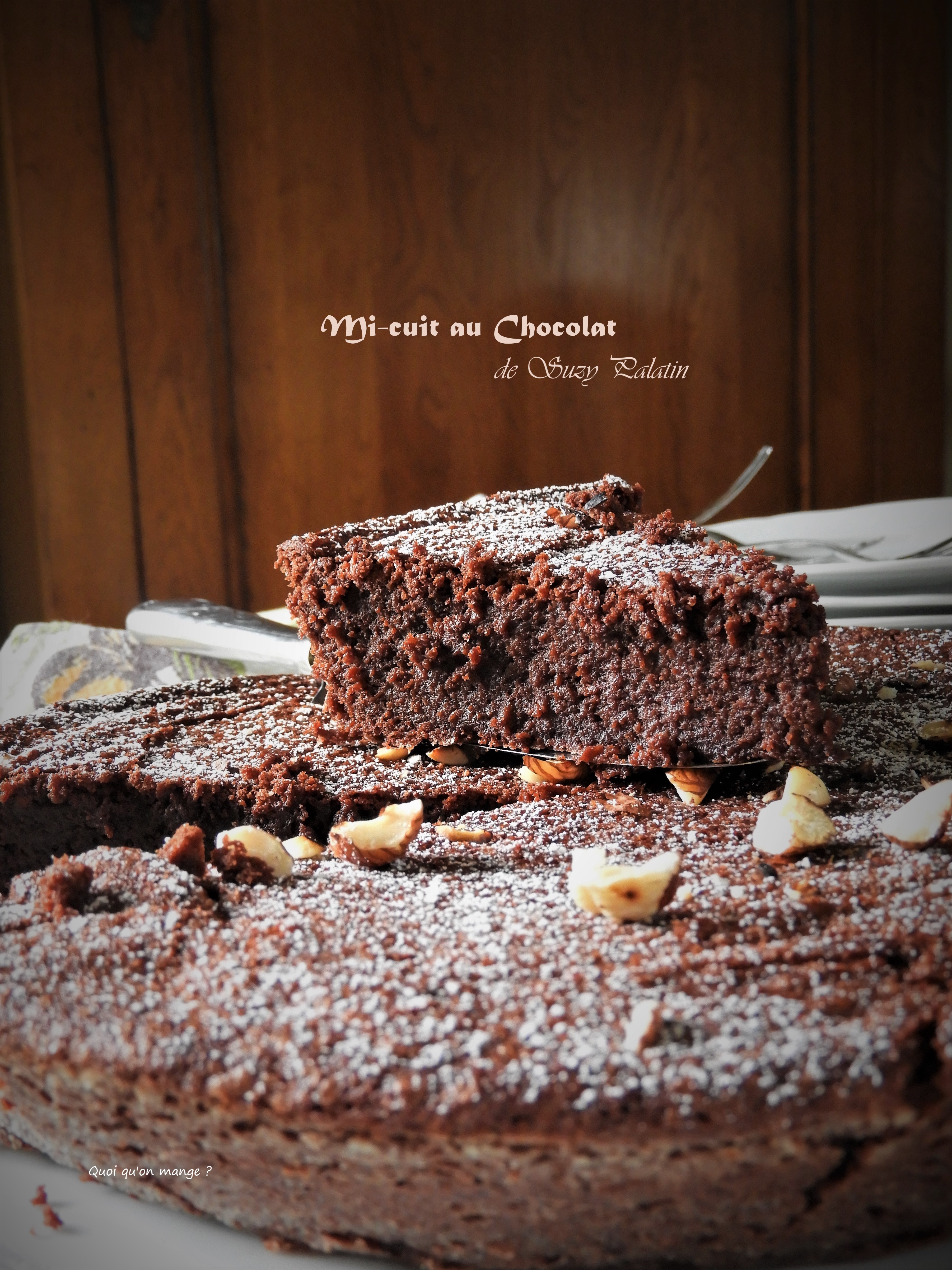 Mi-cuit au chocolat de Suzy Palatin