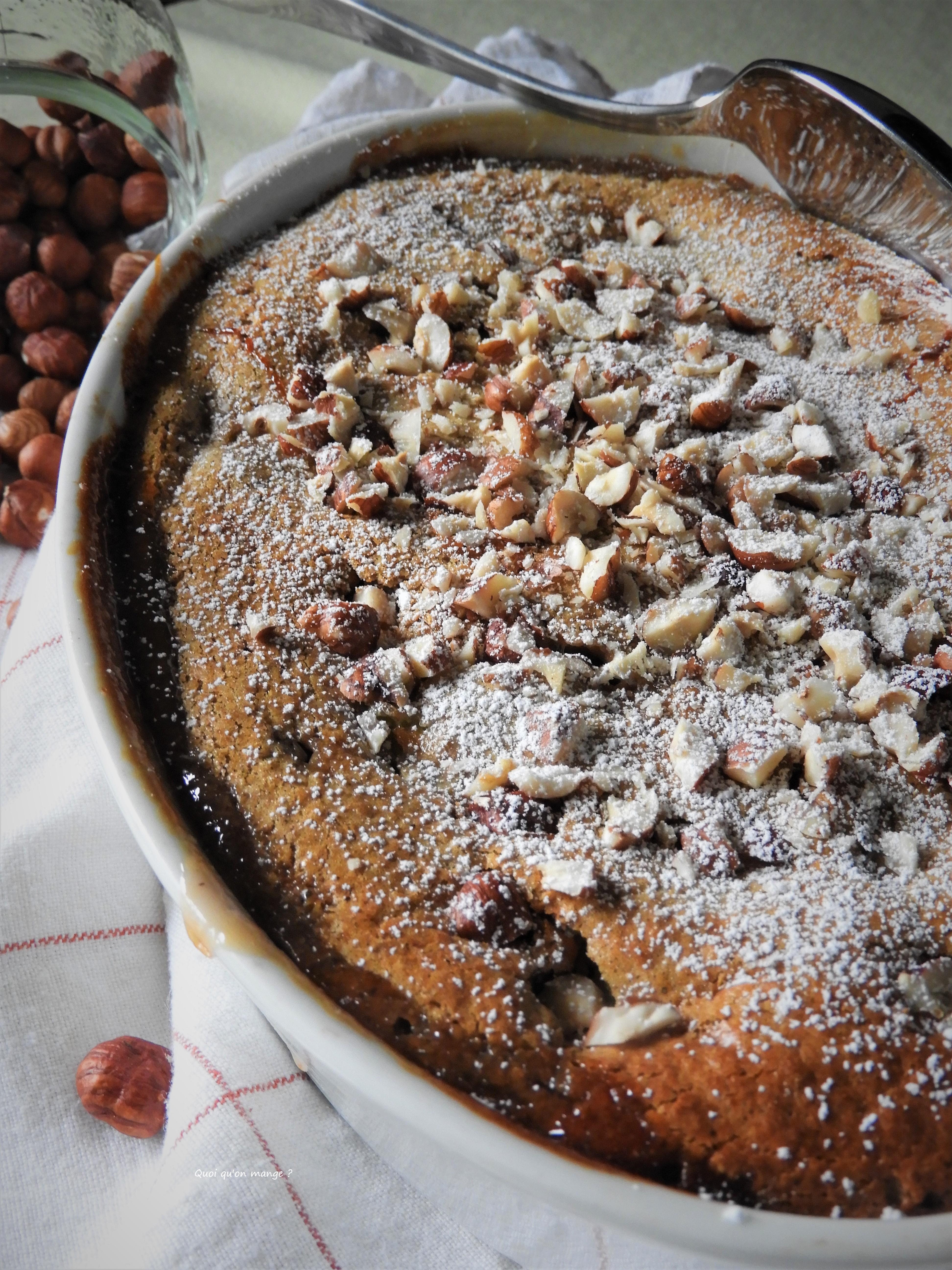 Clafoutis quetsches et mirabelles à la cannelle