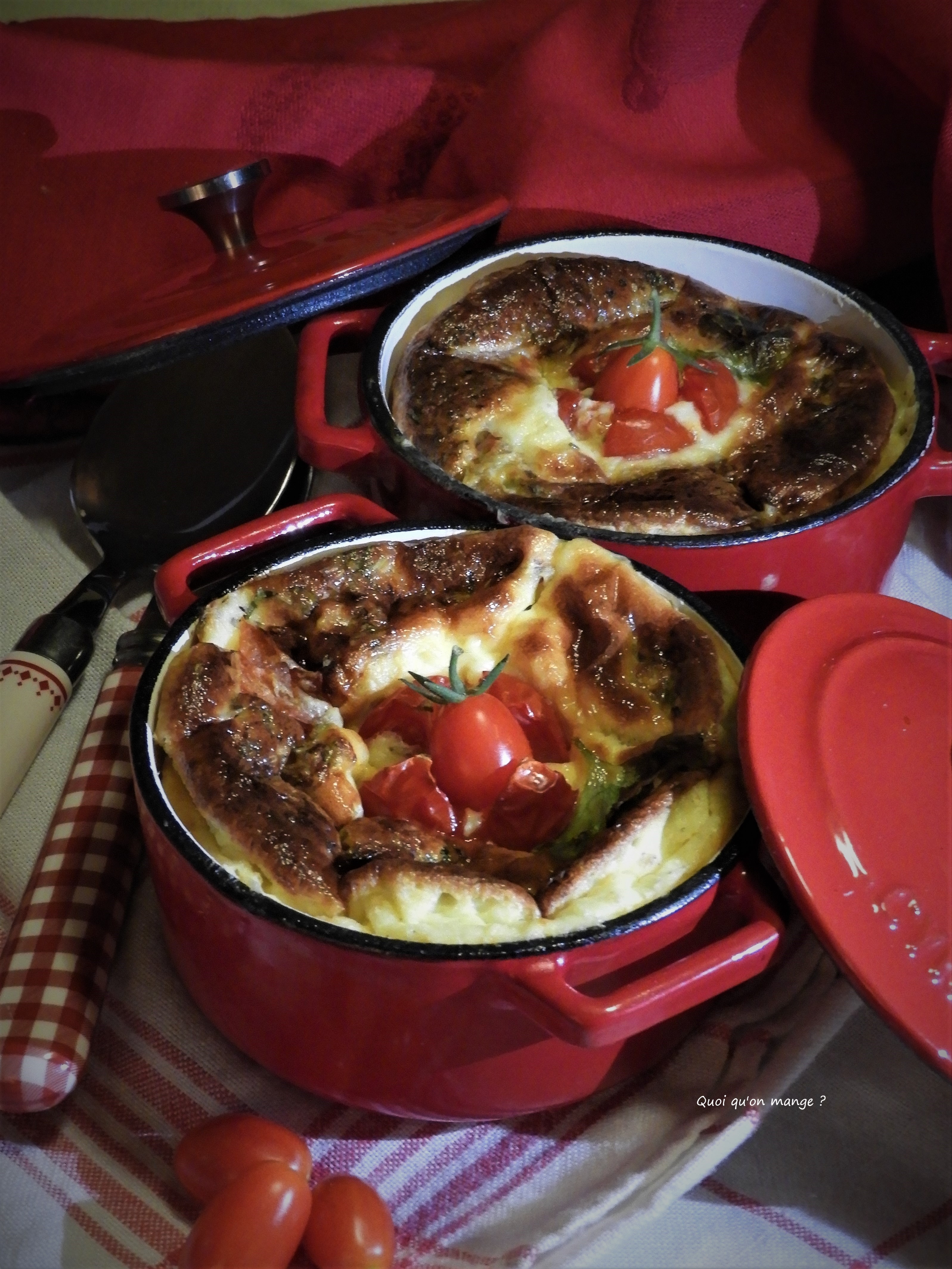 Clafoutis aux tomates
