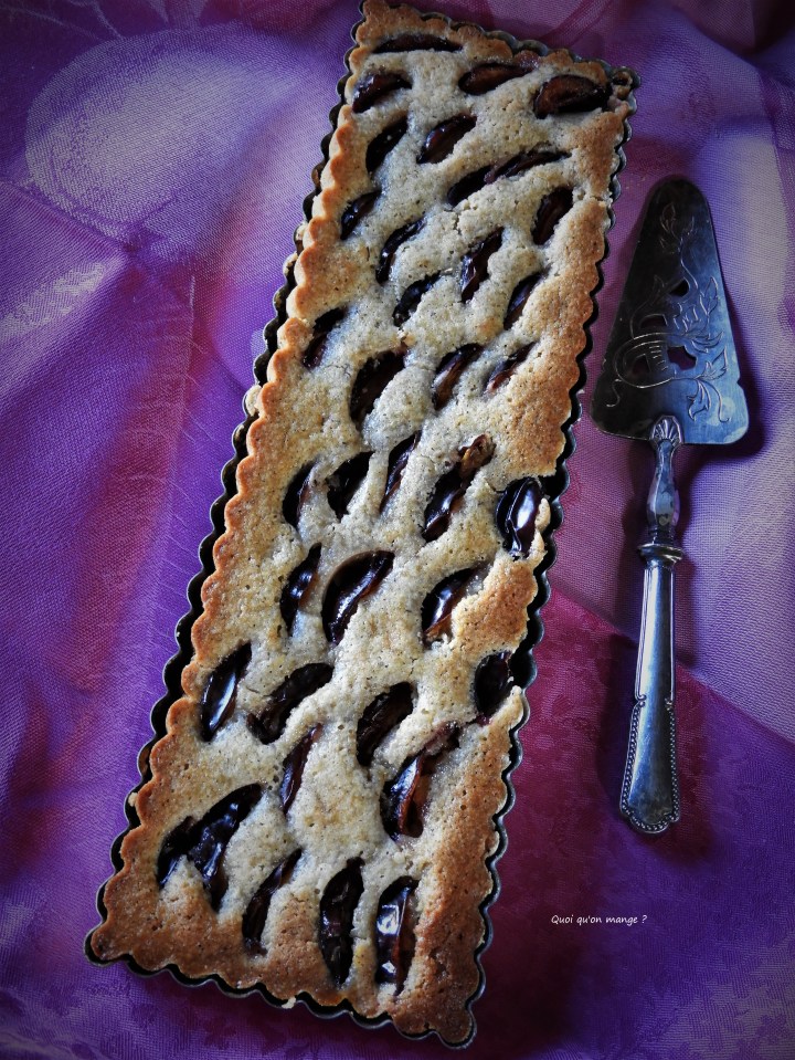 Financier aux quetsches au bon goût de&nbsp;sarrasin