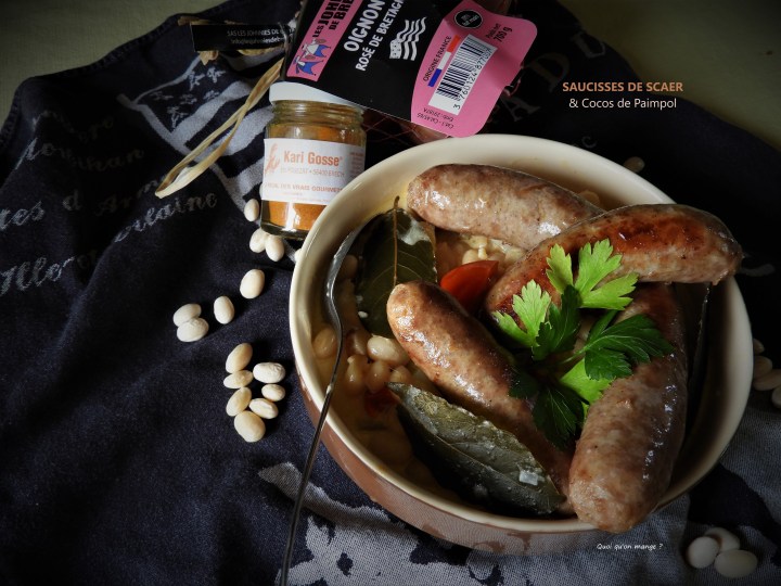 Saucisses de Scaër aux cocos de&nbsp;Paimpol
