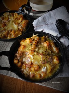 Butternut gratinée au&nbsp;camembert