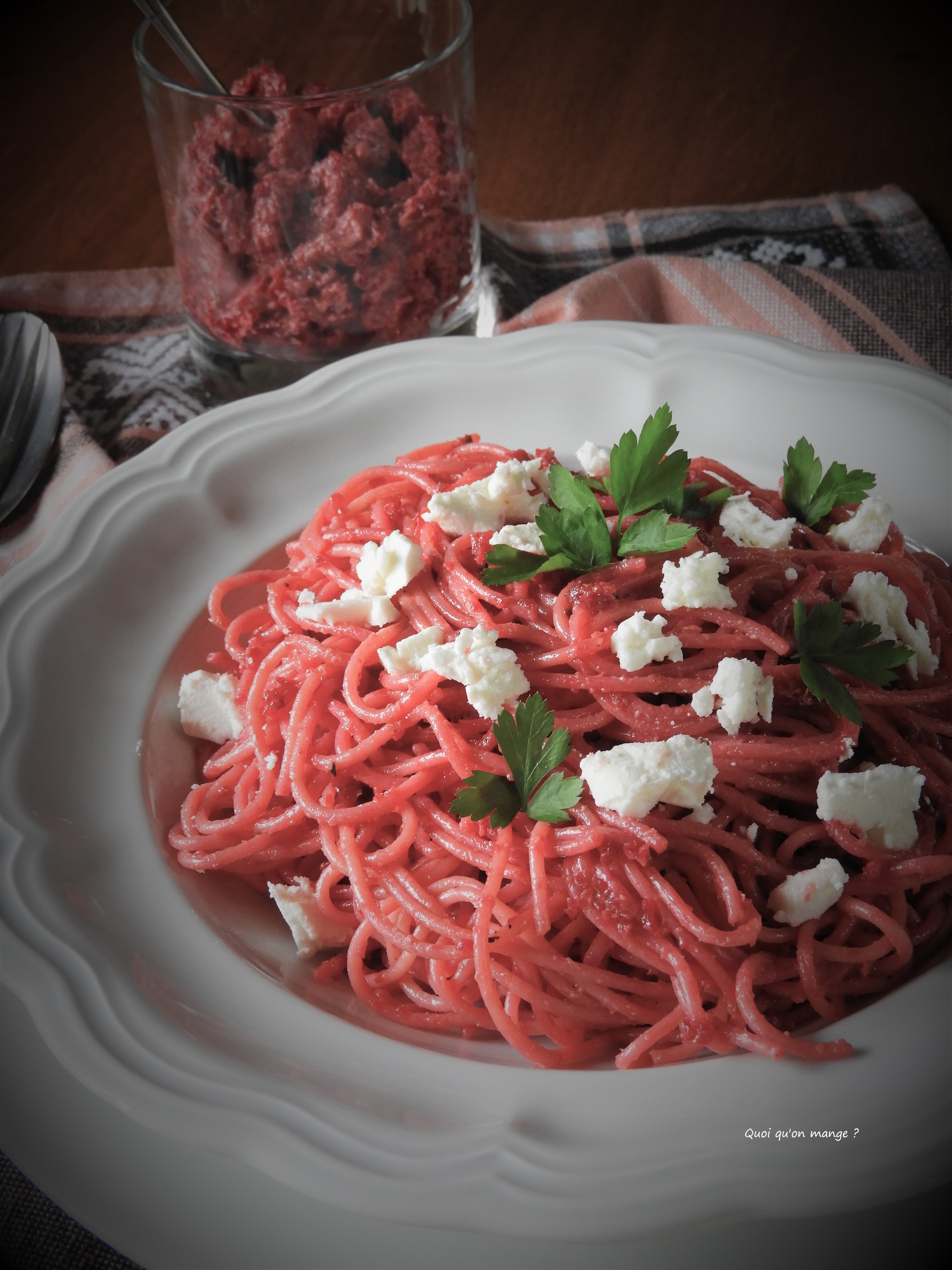 Spaghetti savoureusement girly