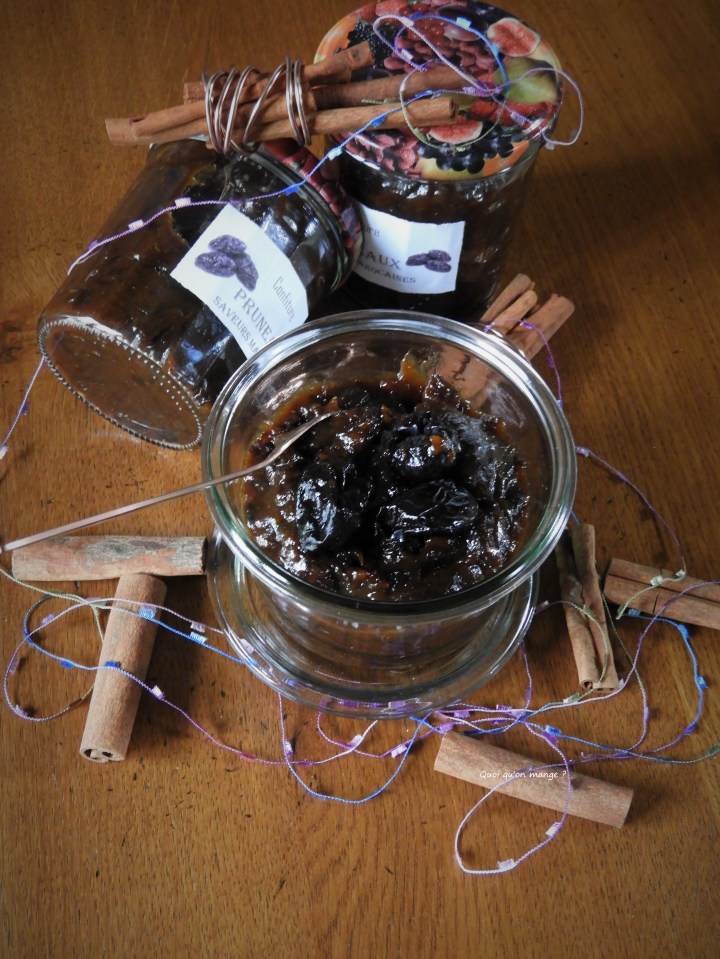 Marmelade de pruneaux saveurs&nbsp;d&rsquo;Orient