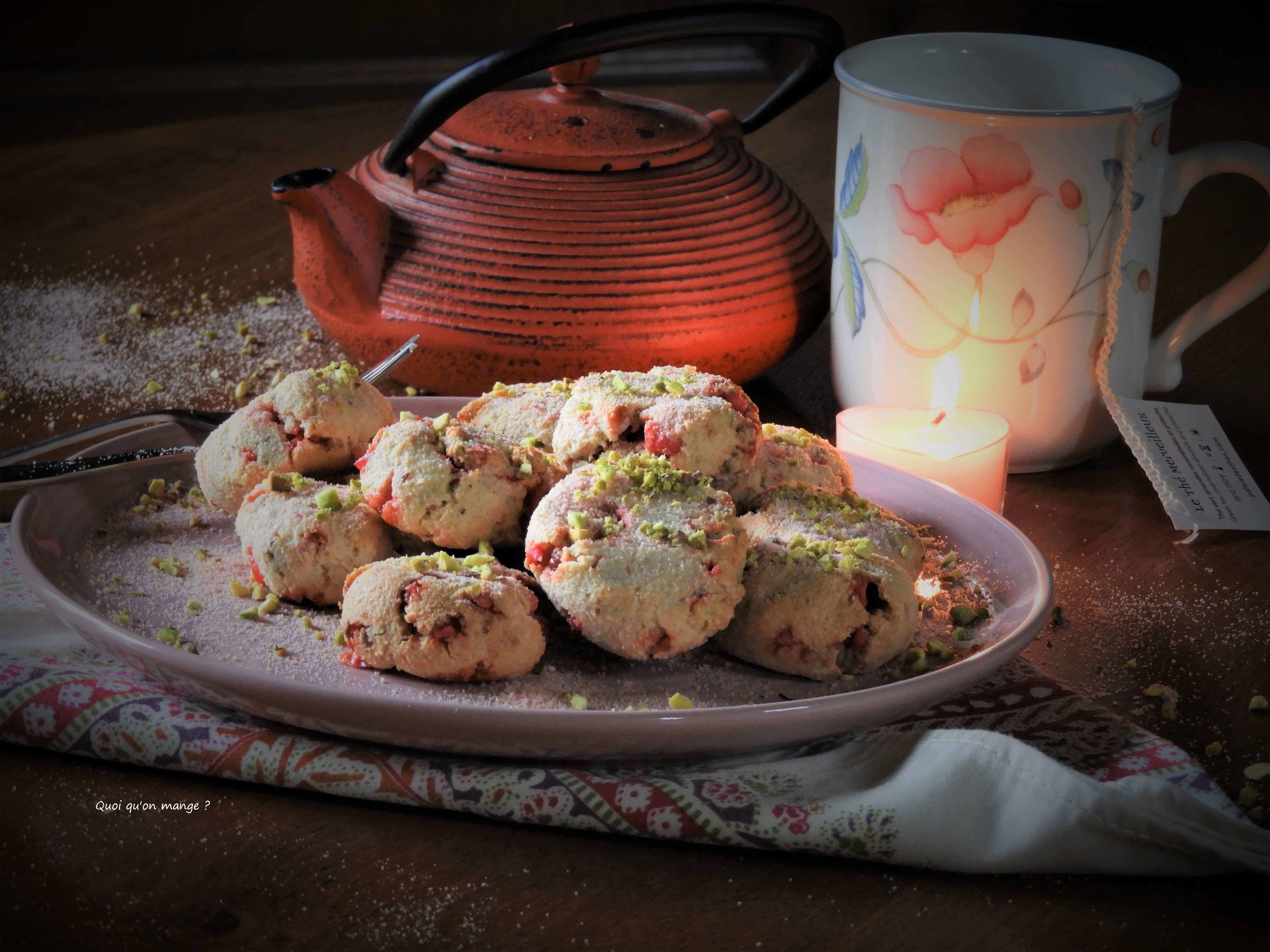 Pralinettes aux pistaches