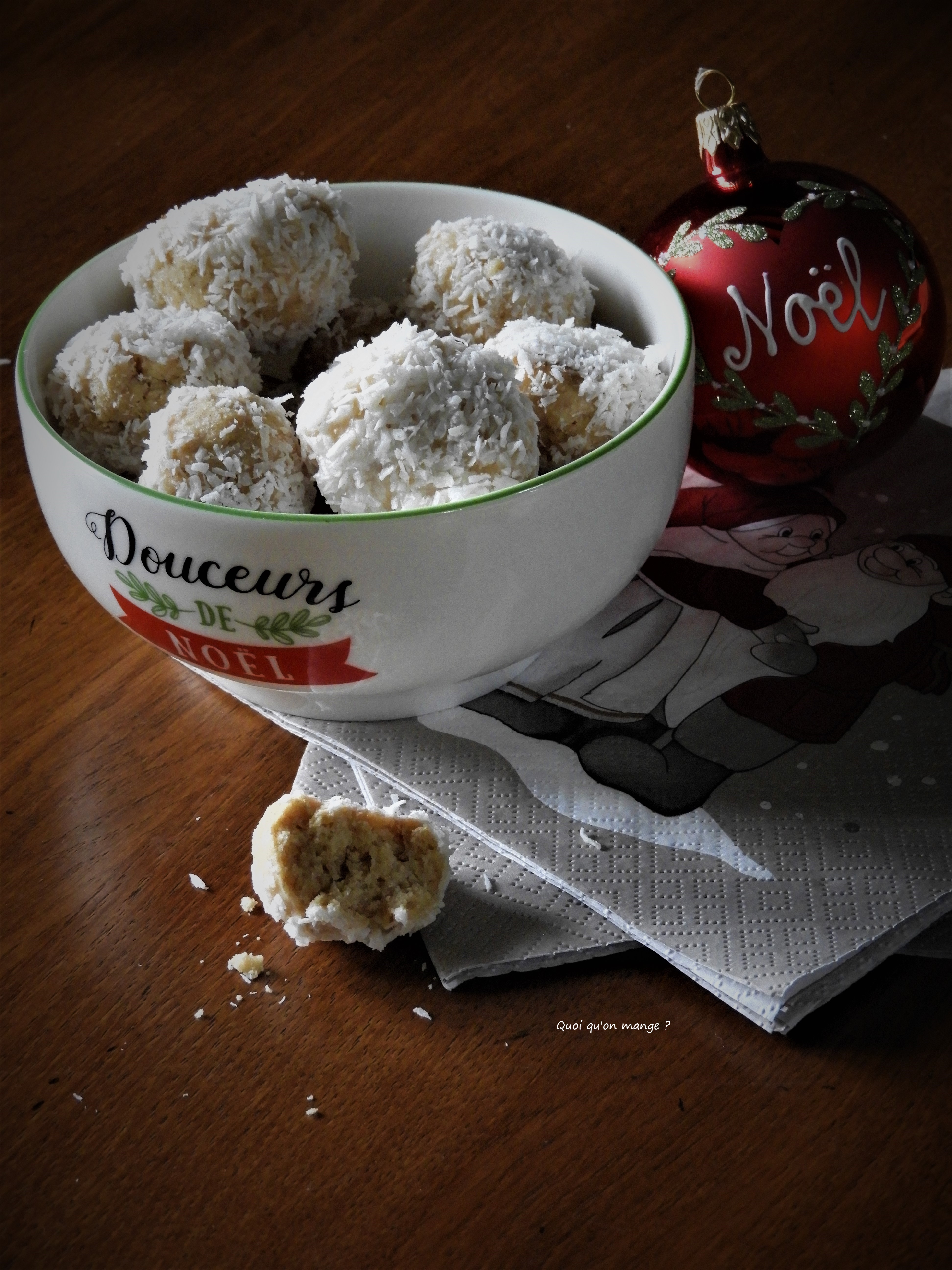 Boules de neige / Bredele