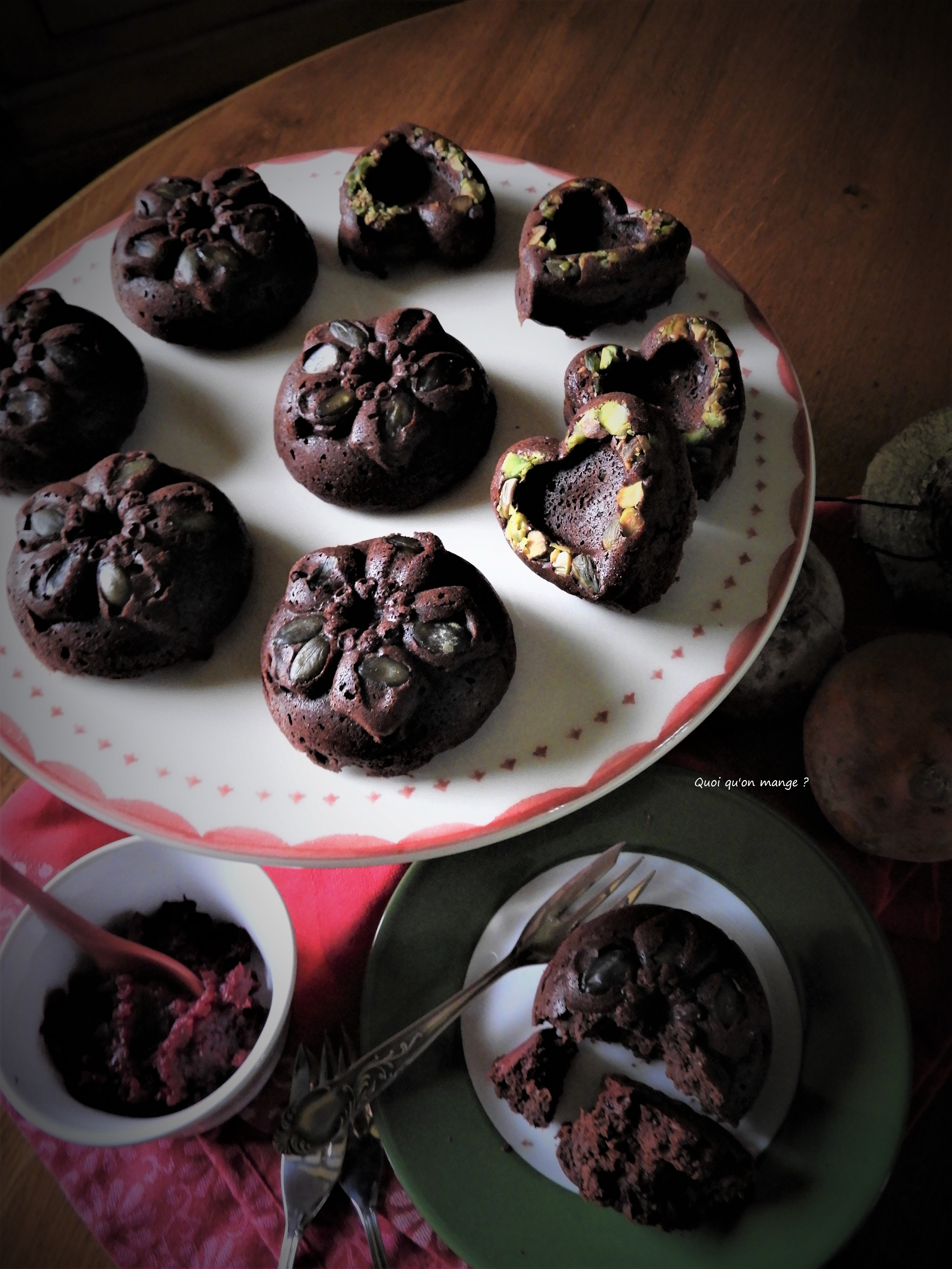 Brownie au chocolat à la betterave
