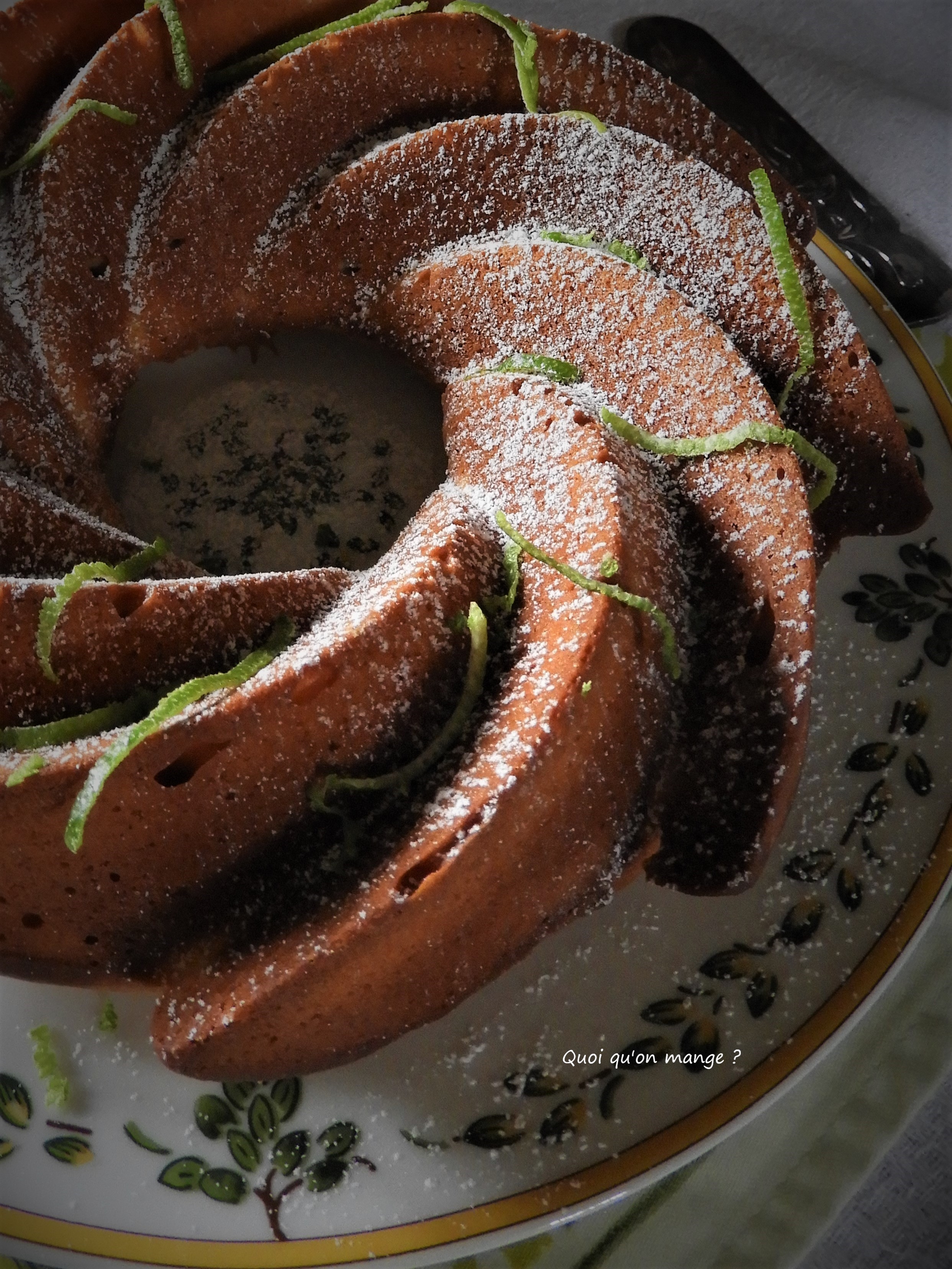 Gâteau citronné à la ricotta