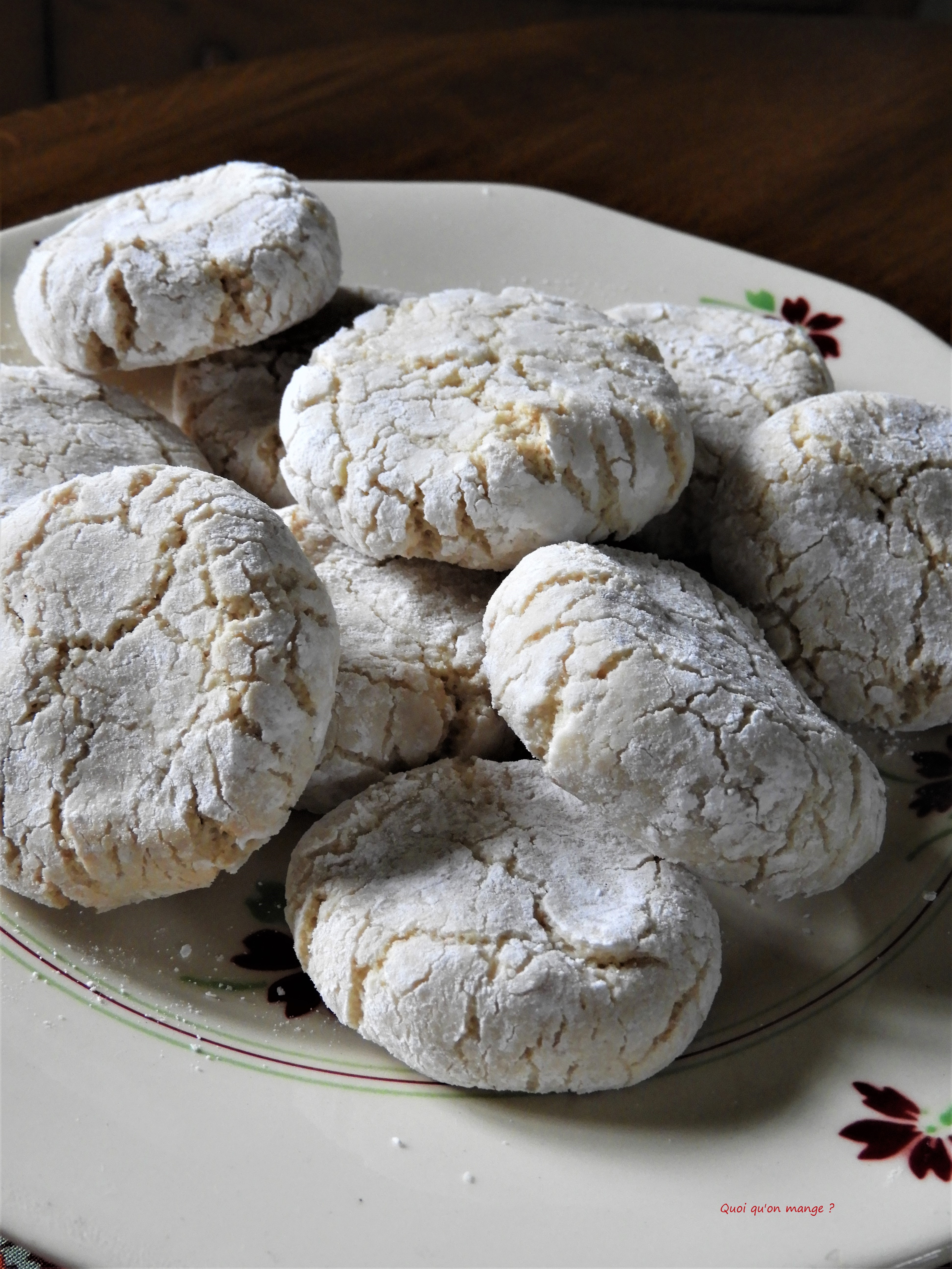 Amaretti saveur amande amère