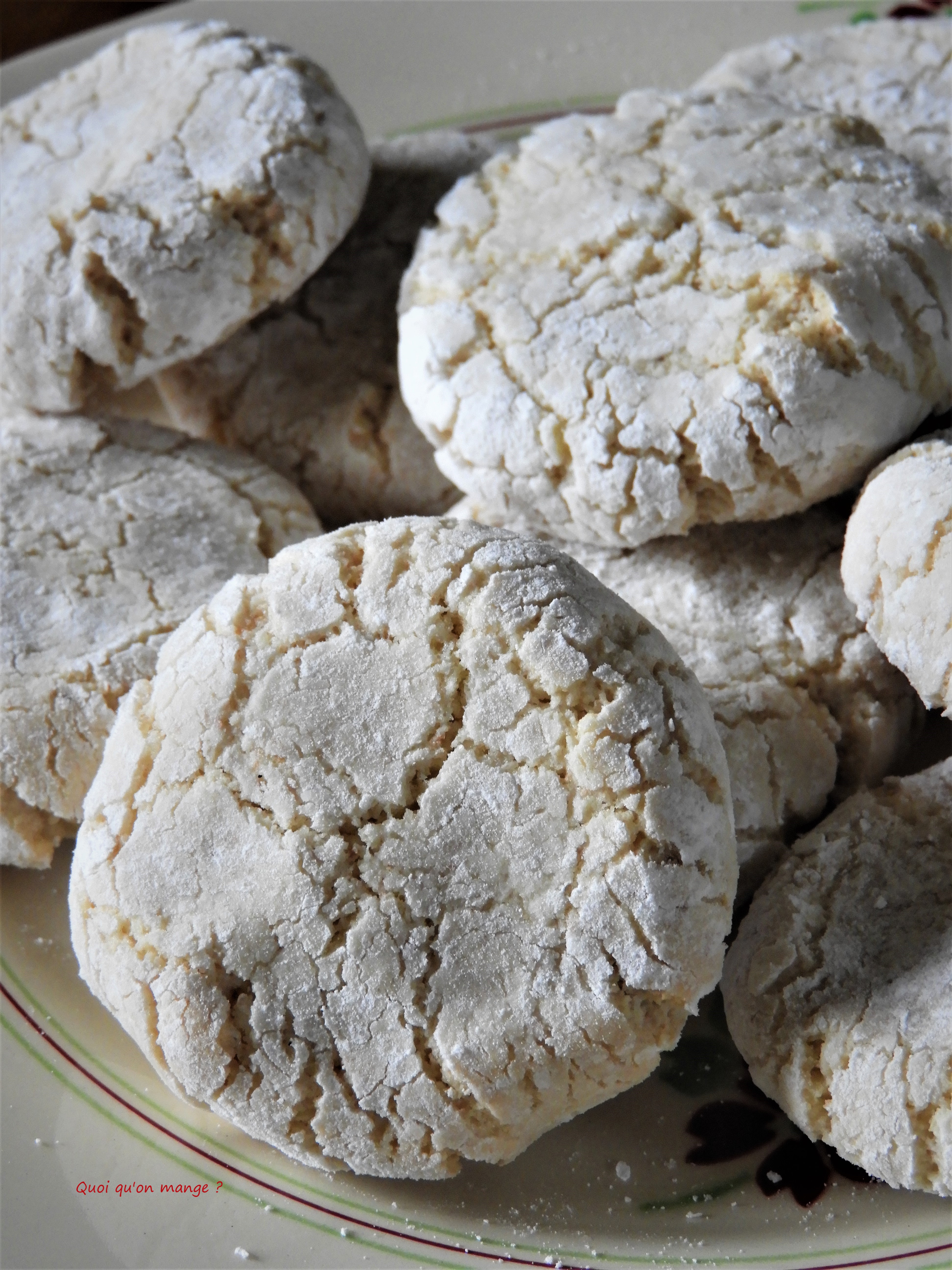 Amaretti saveur amande amère