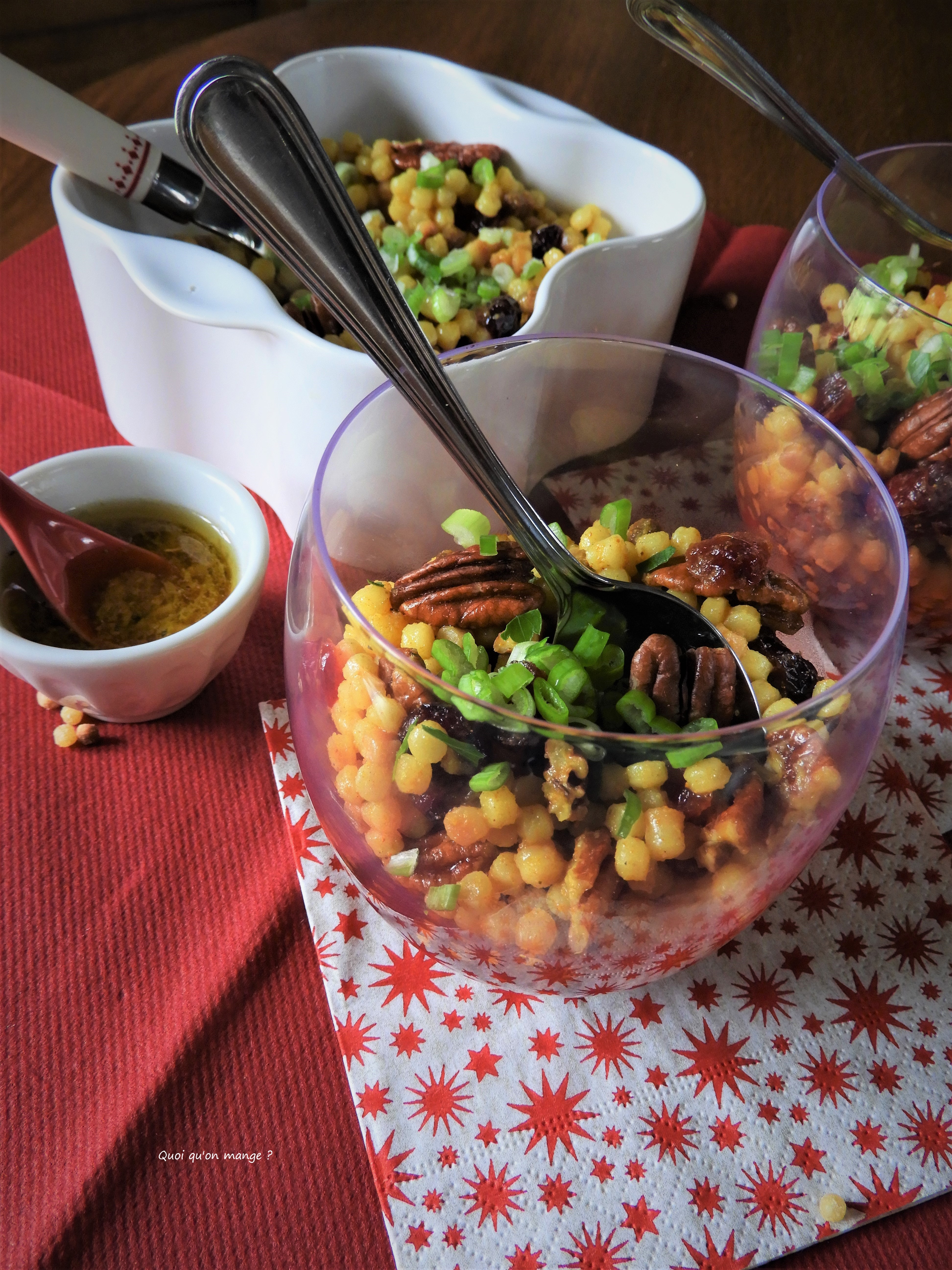 Cranberries couscous