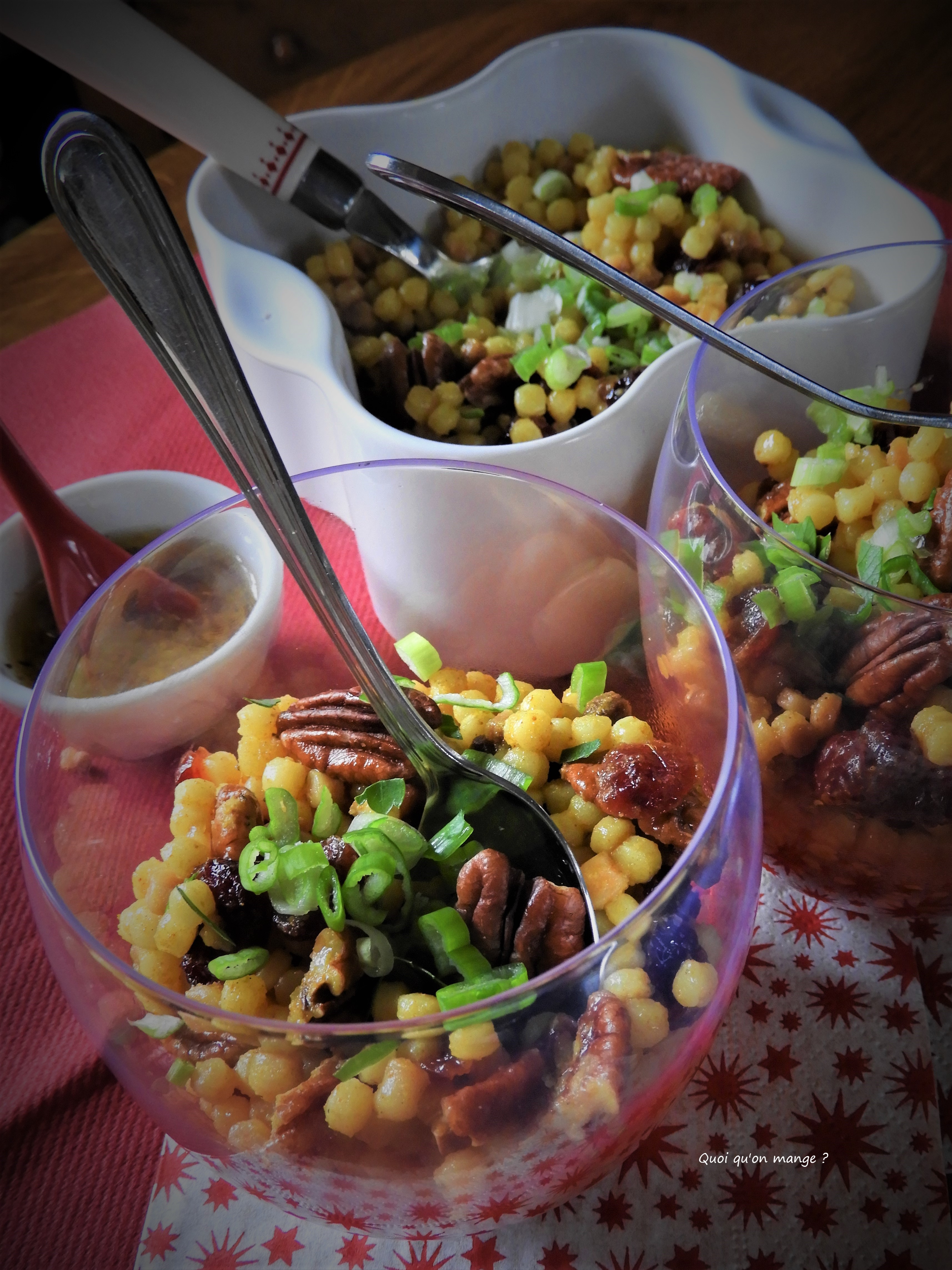 Cranberries couscous