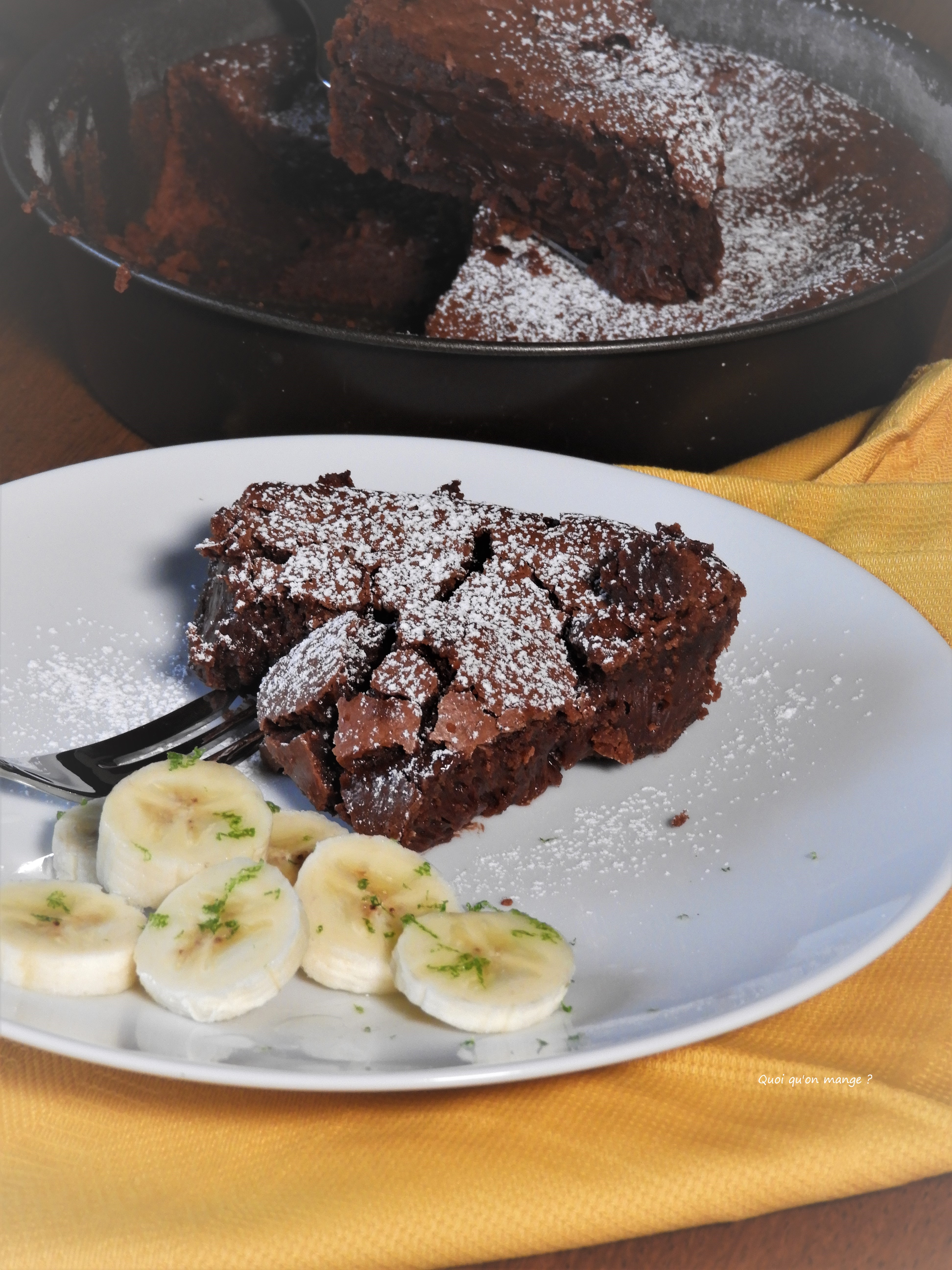 Coulant fondant au chocolat