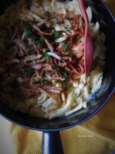 Käsespätzle ou Spätzle au&nbsp;fromage