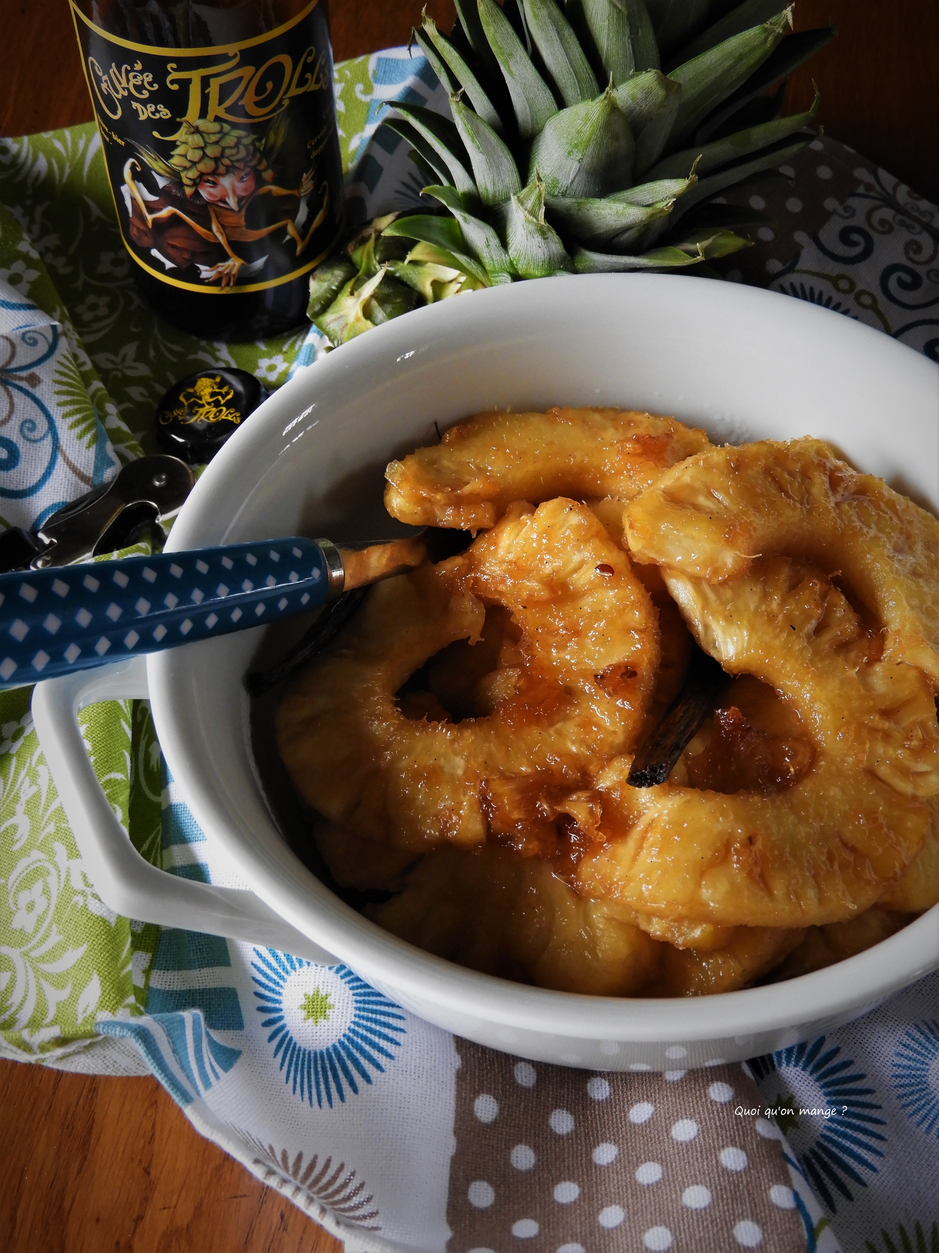 Ananas Extra Sweet rôti à la bière