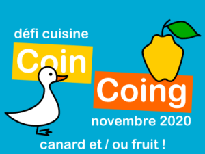 Résultats du 118ème défi Recettes.de (Nov.&nbsp;2020)