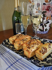 Financiers jambon blanc et fromage aux&nbsp;herbes