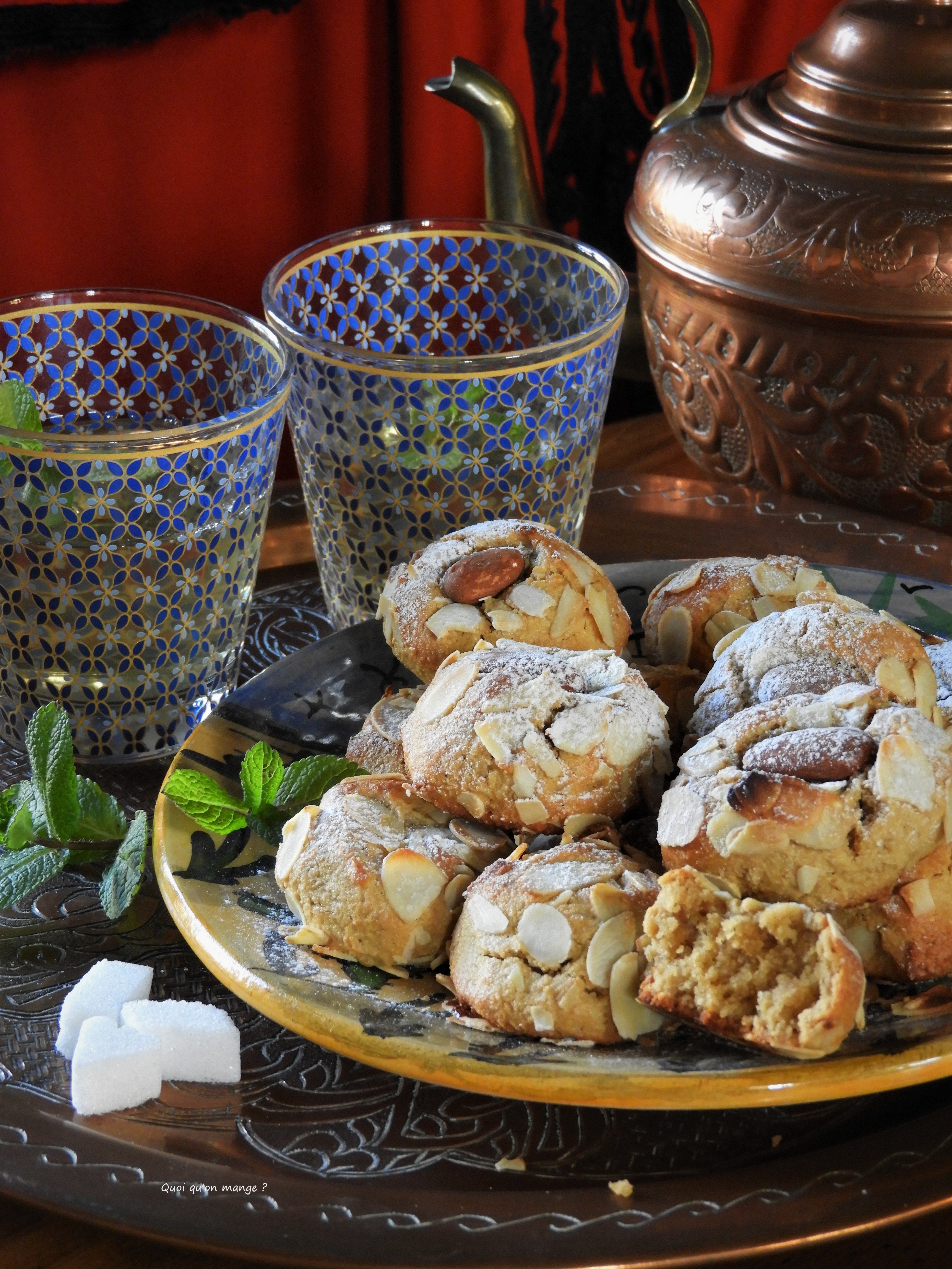 Boules d'amande à la fleur d'oranger