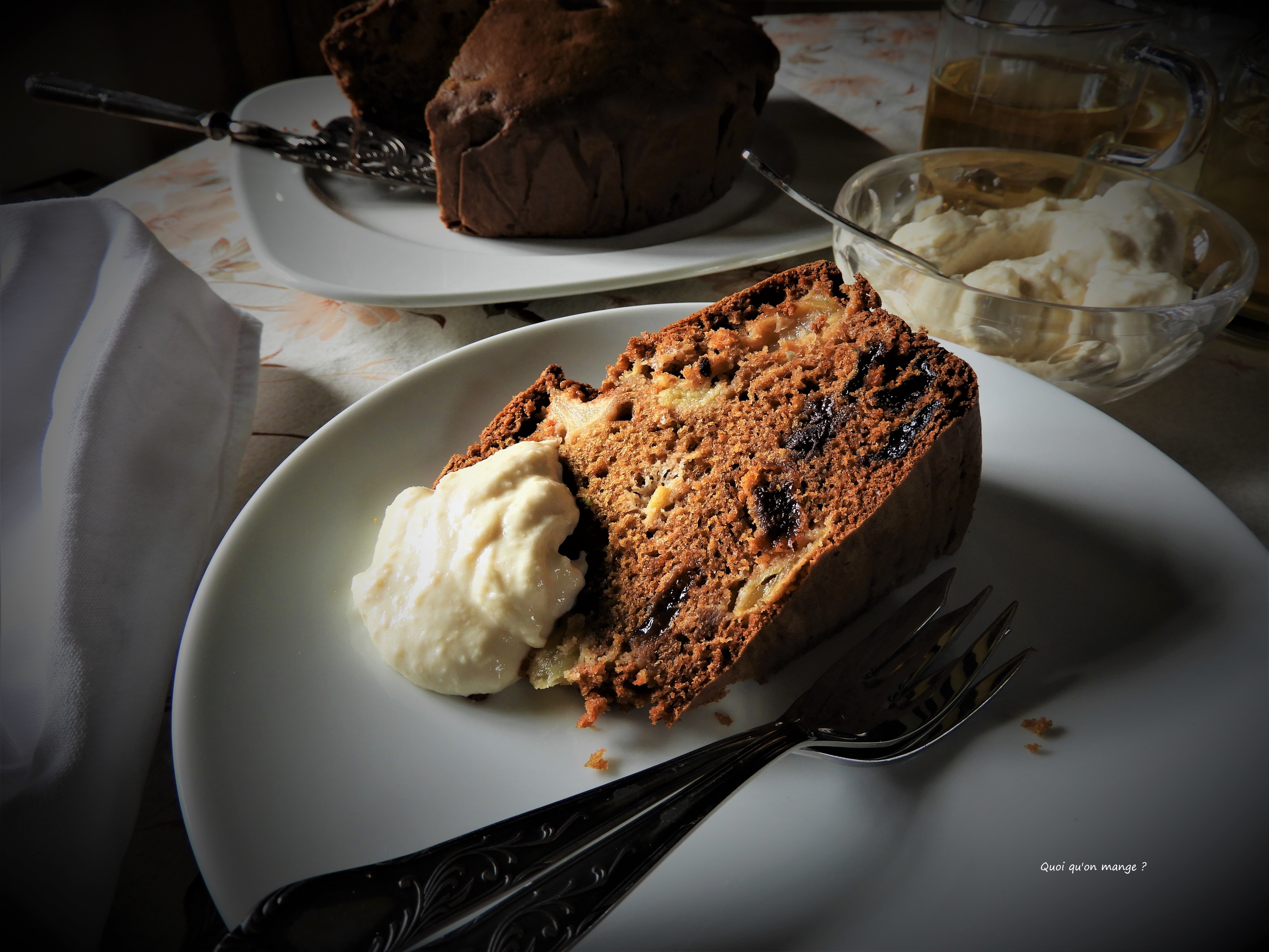 Gâteau aux pommes et huile d&rsquo;olive, crème pour glaçage au sirop d&rsquo;érable de Yotam&nbsp;Ottolenghi