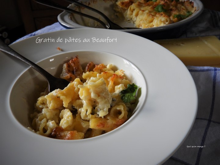 Gratin de pâtes au Beaufort vu par Cyril&nbsp;Lignac