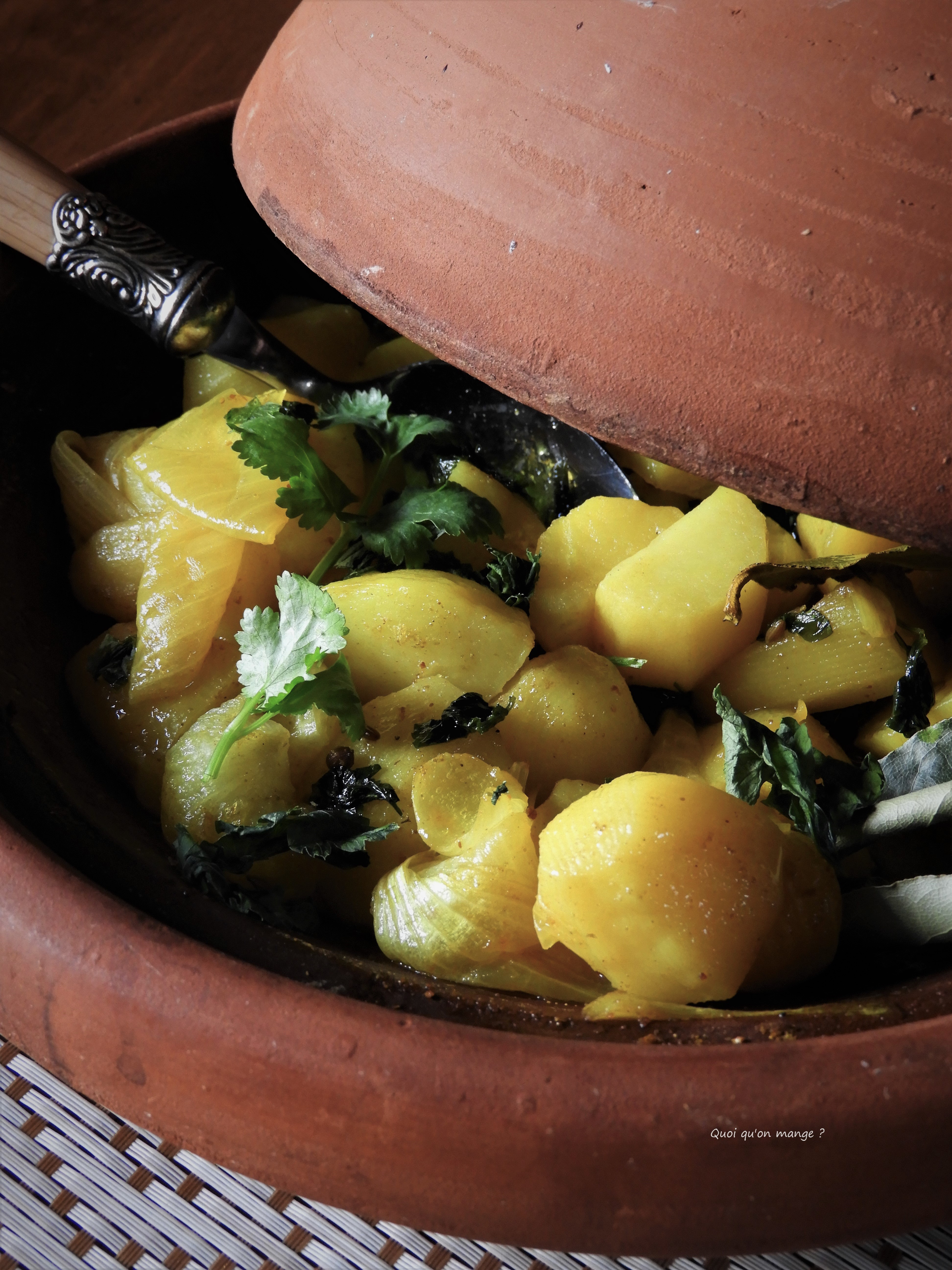 Tajine de pommes de terre