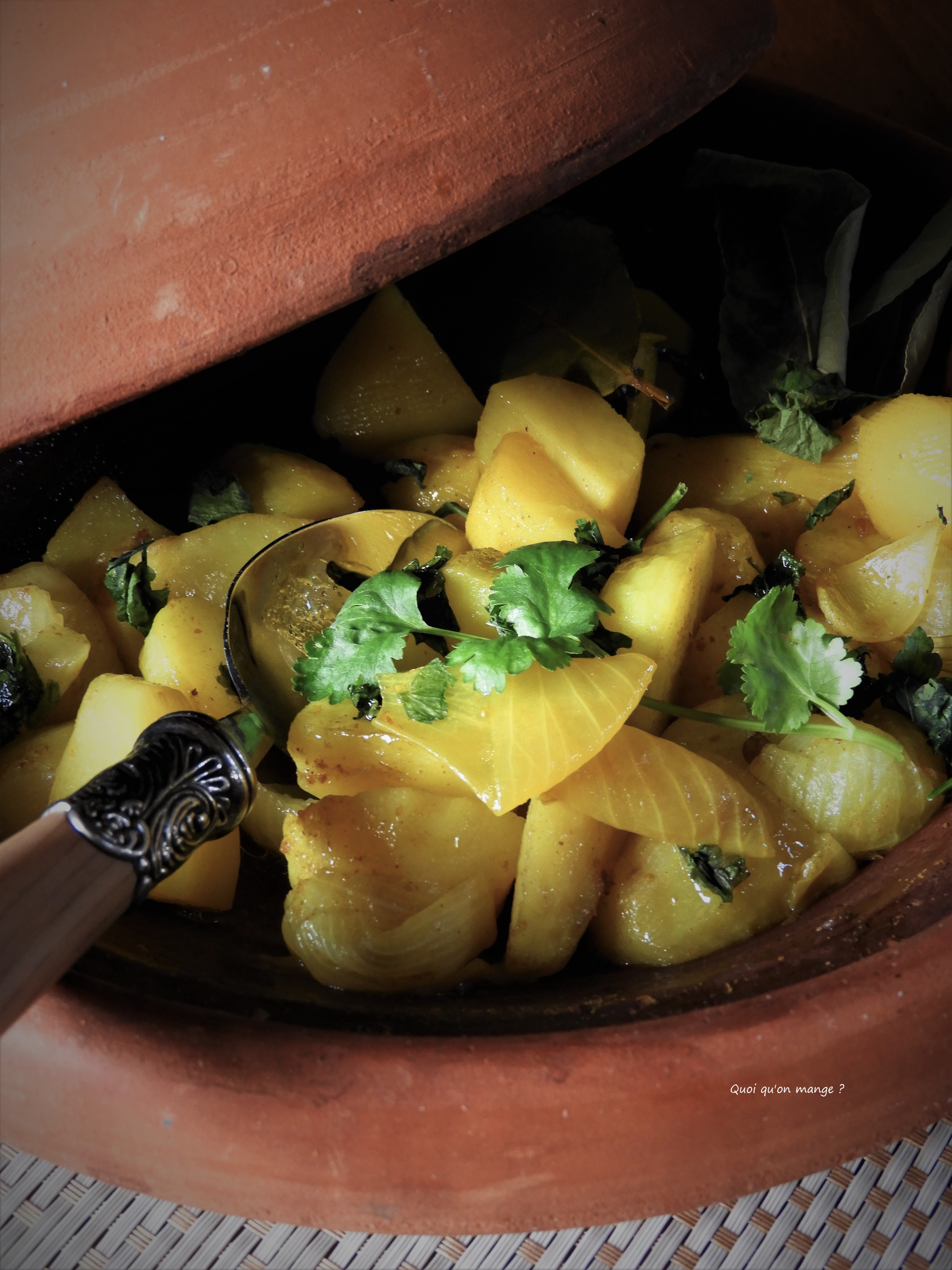 Tajine de pommes de terre